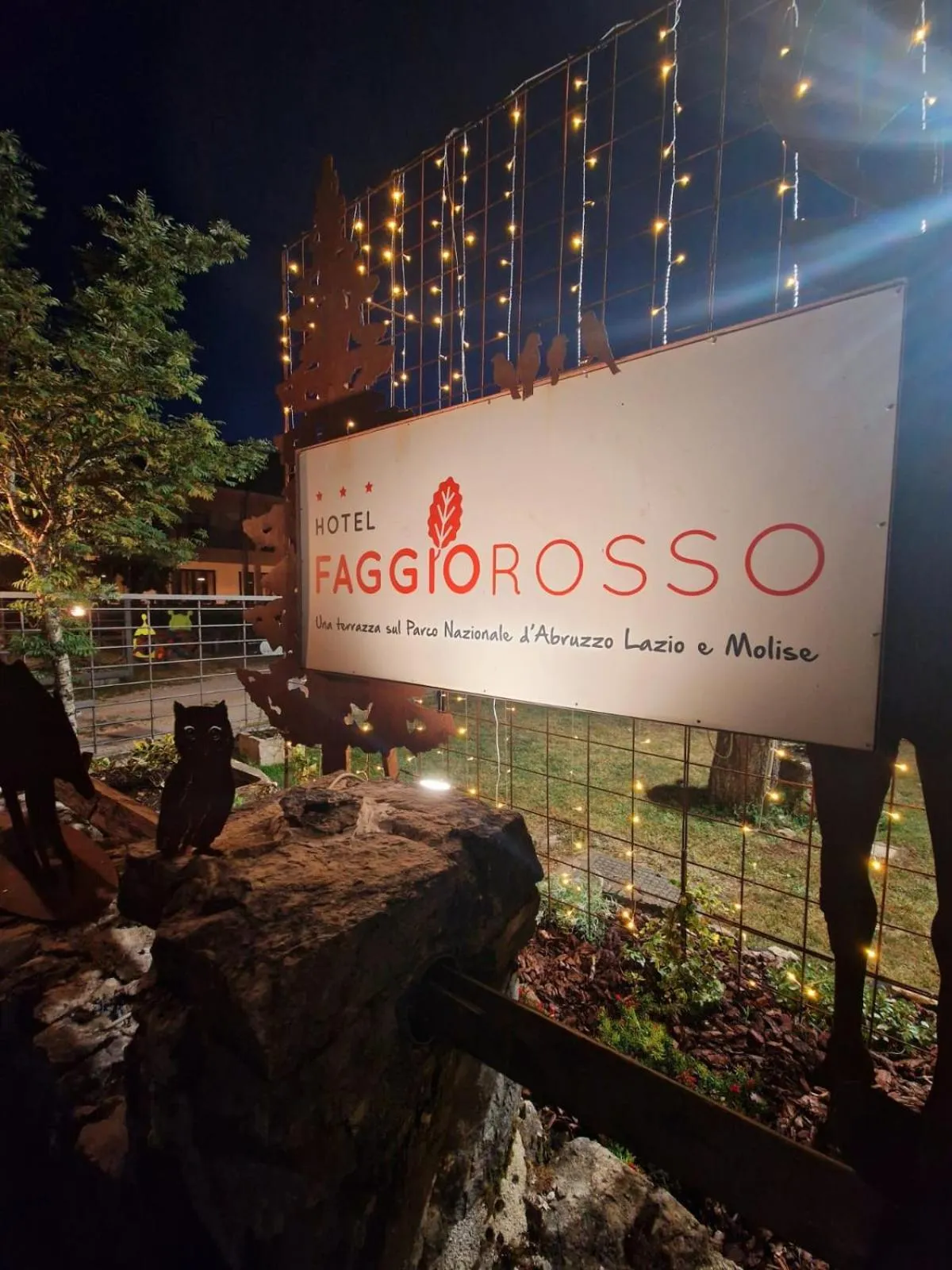 Property logo or sign in Hotel Faggio Rosso