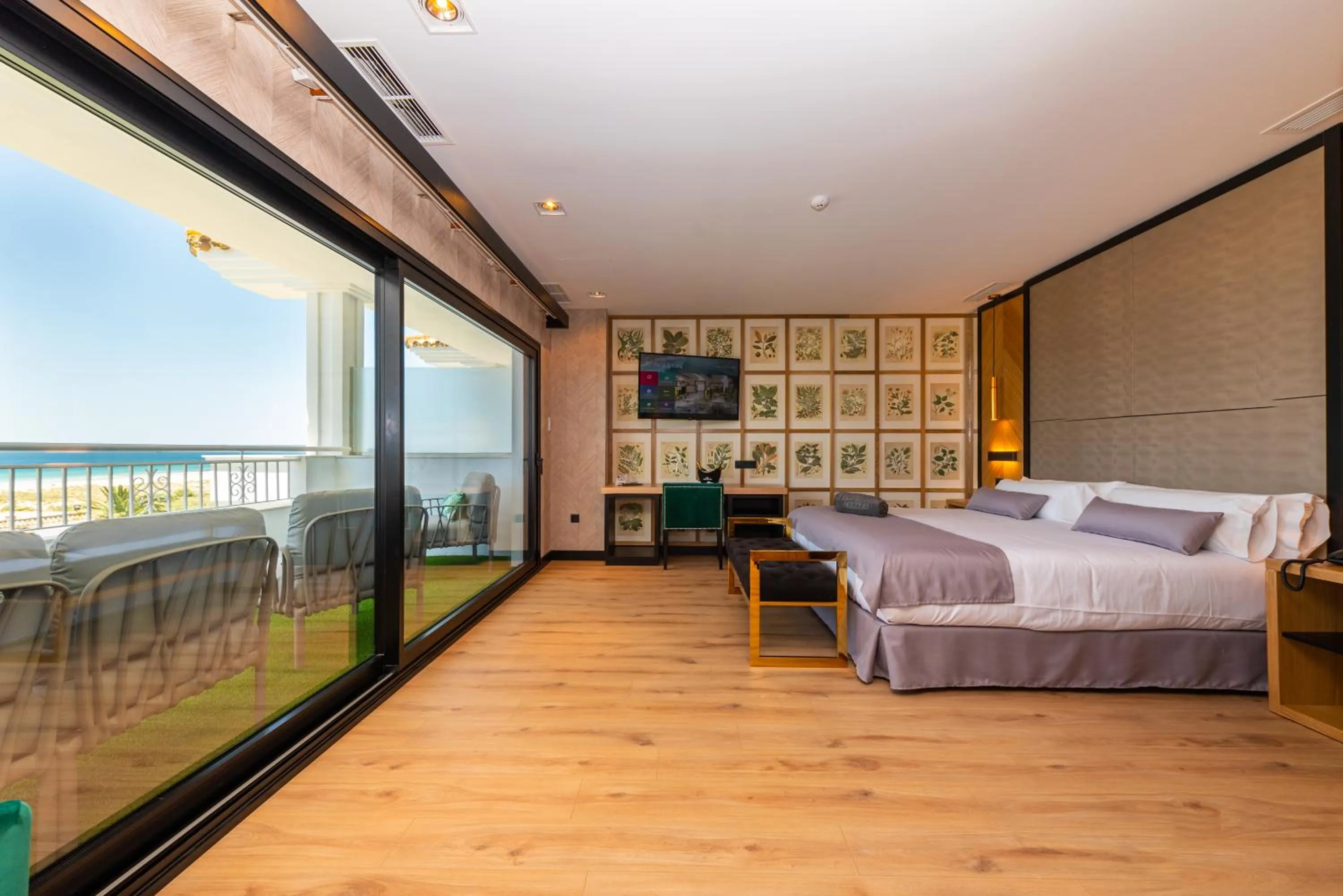 Bed in Hotel Antonio II