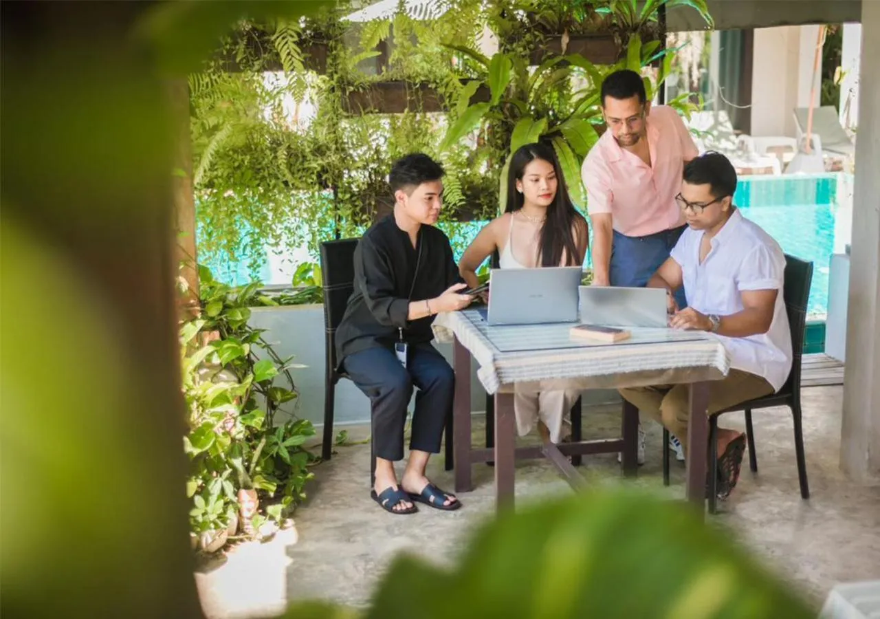 People in Phuket Monaburi Boutique Hotel
