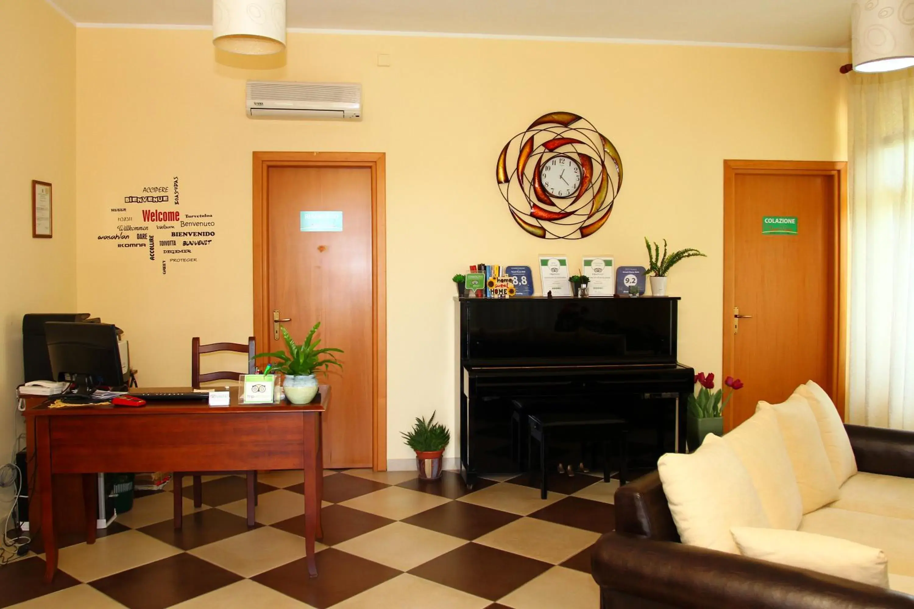 Lobby or reception in Sweet Home B&B Lobby or reception in Sweet Home B&B