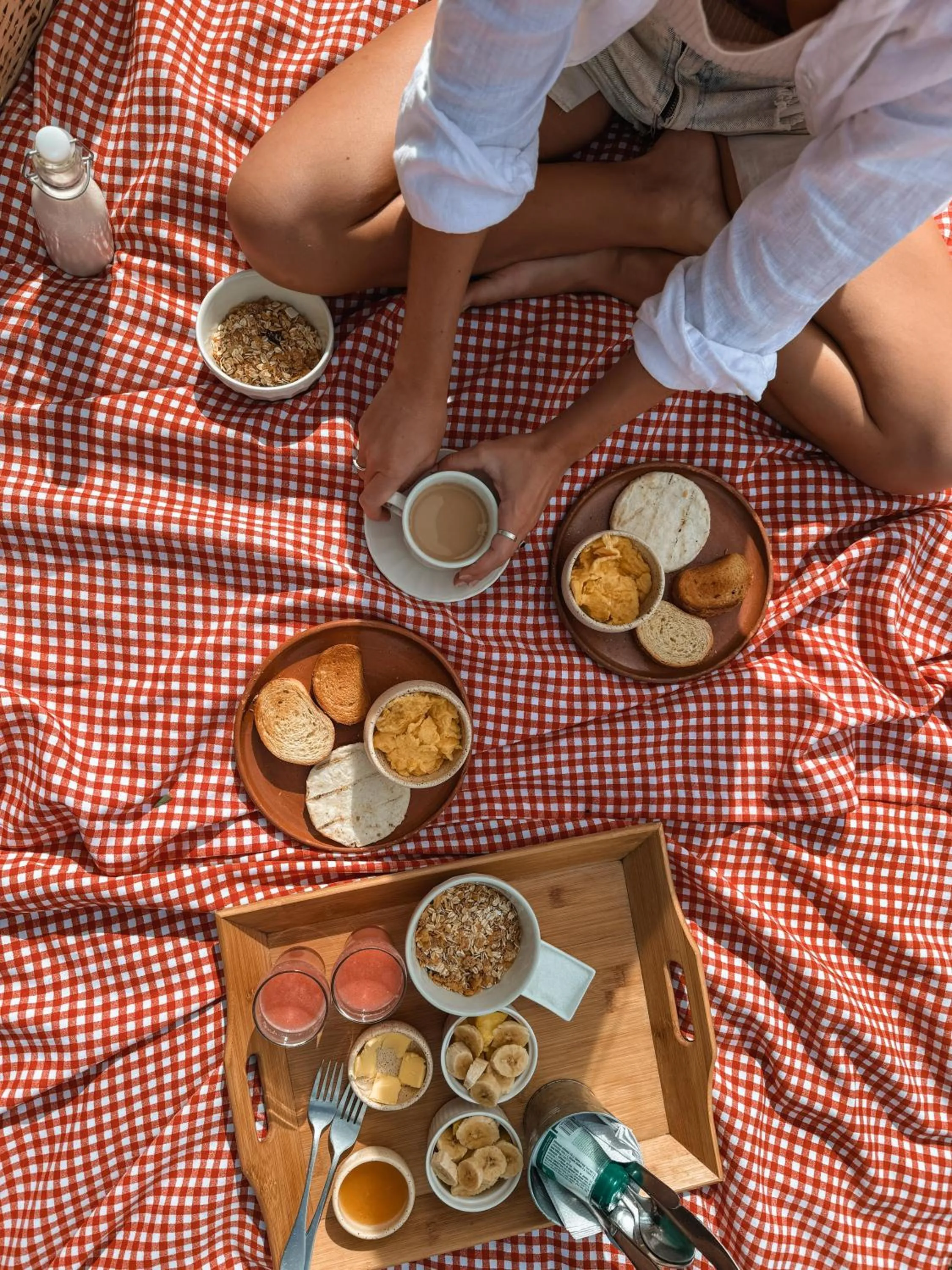 Breakfast in Glamping Lumbre