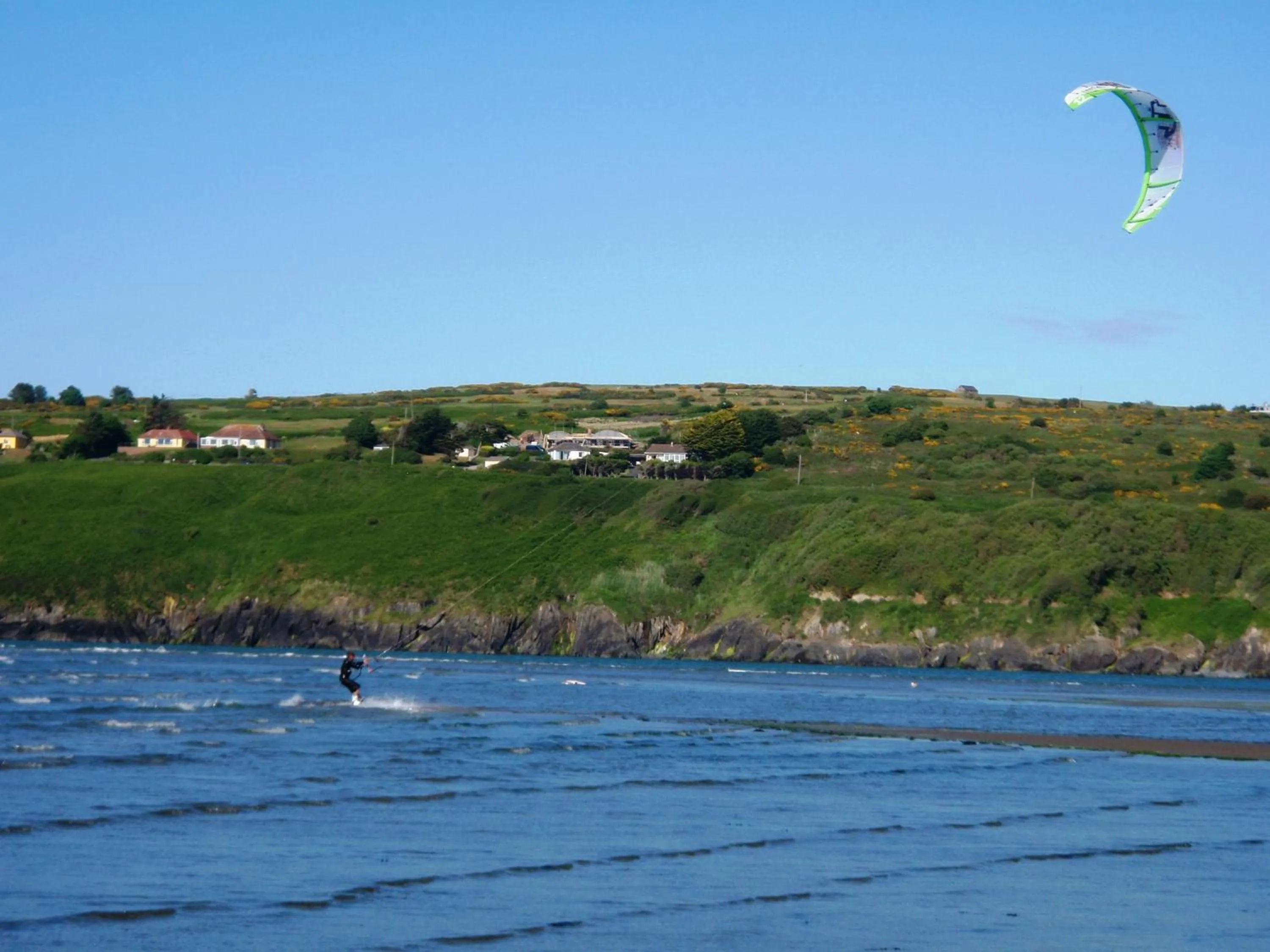 Natural landscape in Cardigan Bay Holiday Park