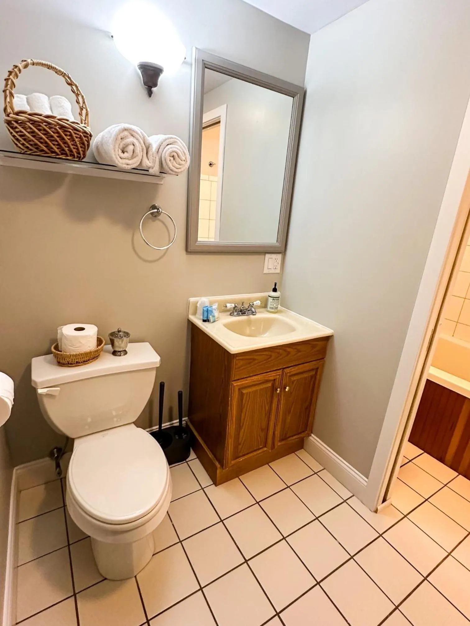 Bathroom in The Black Walnut Inn