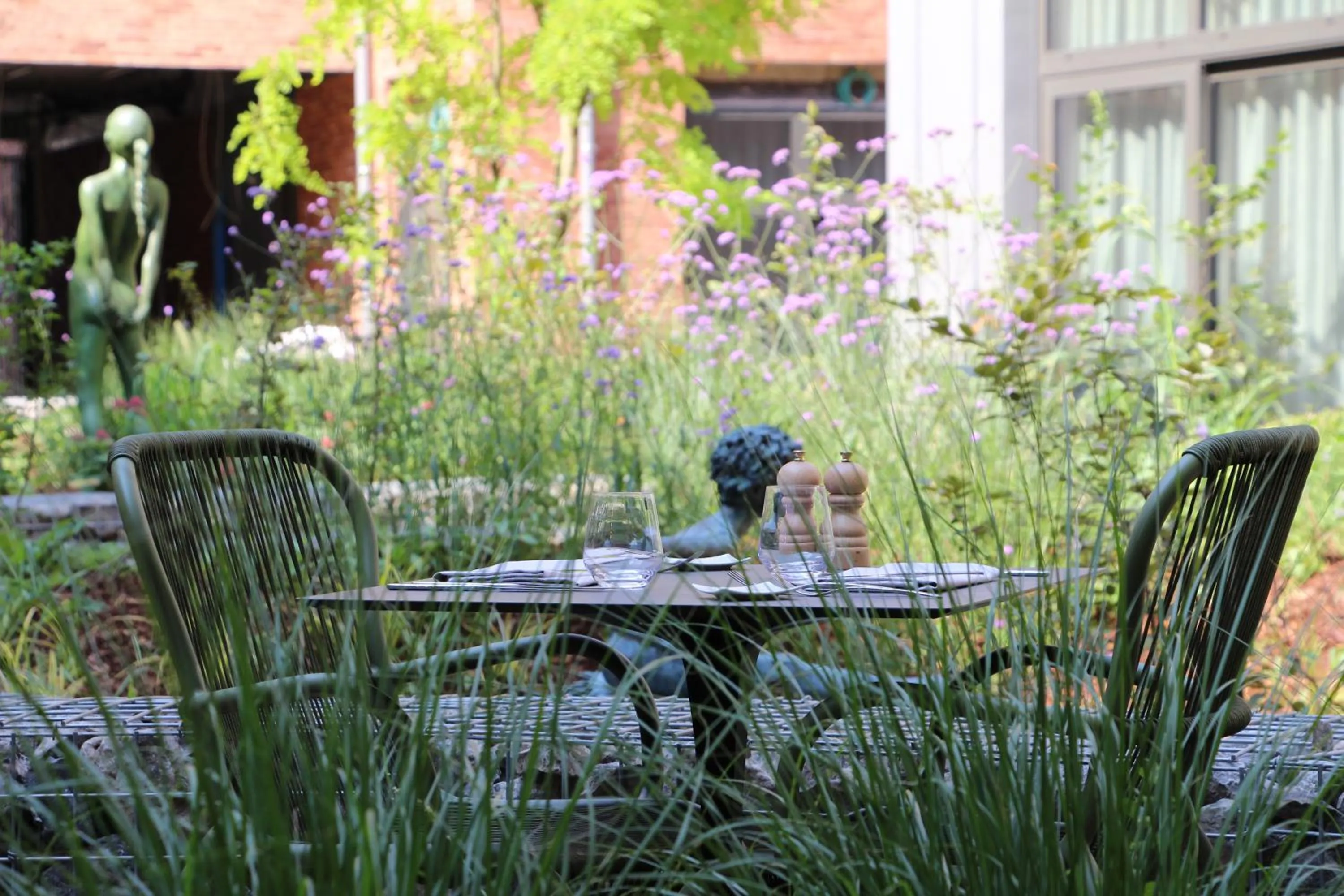 Patio in Martin's All Suites
