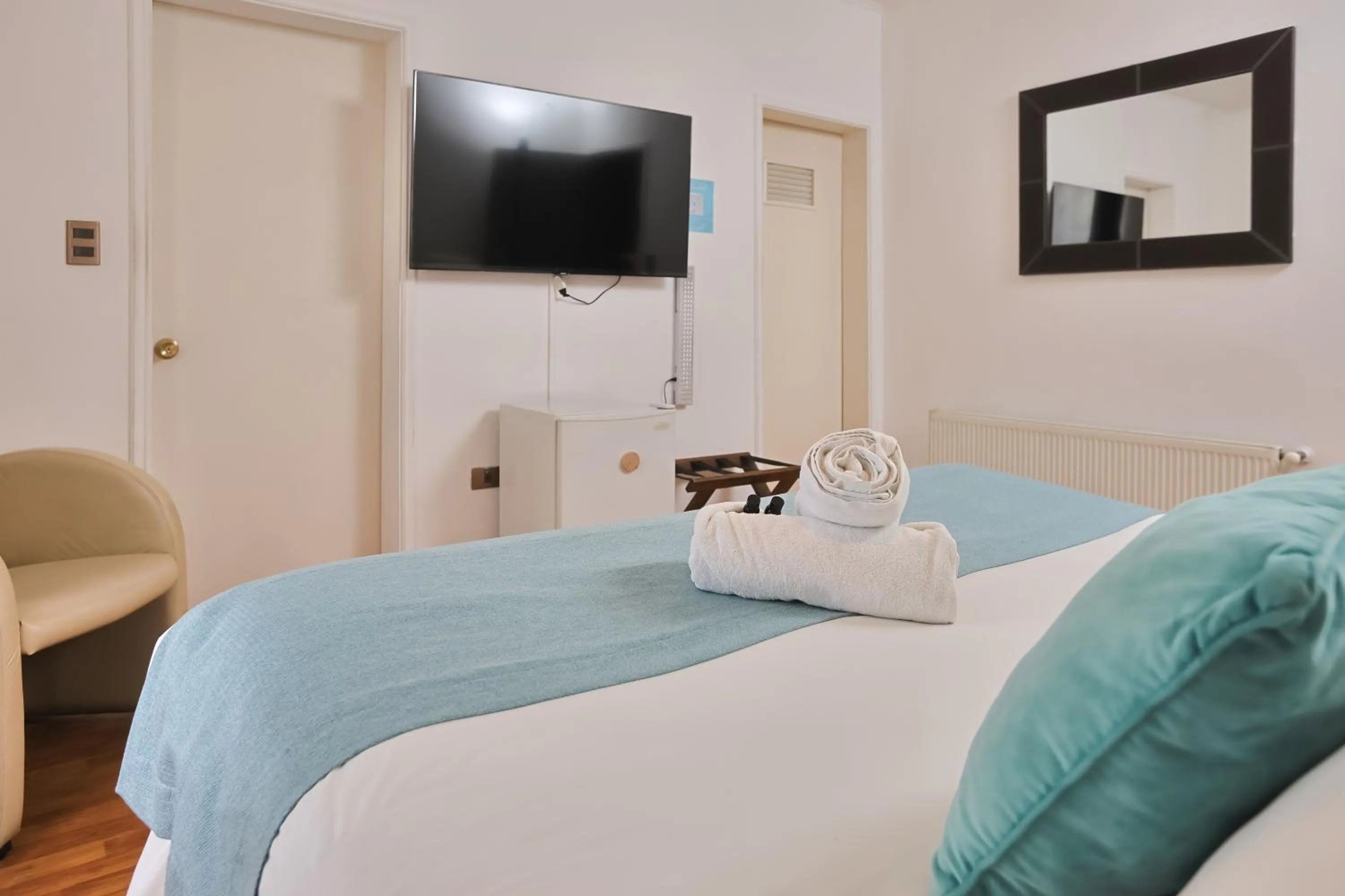 Bed in Hotel Boutique Trinidad