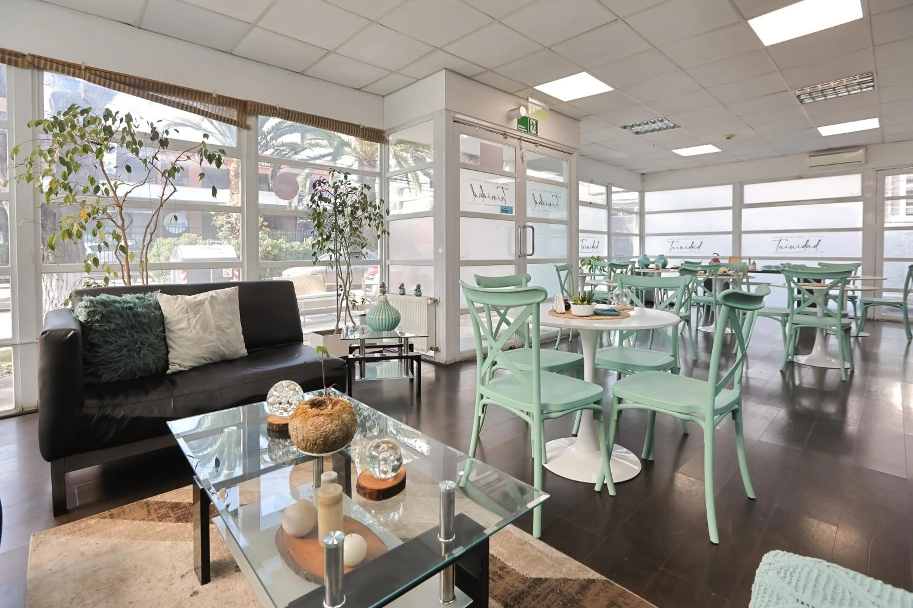 Communal lounge/ TV room in Hotel Boutique Trinidad