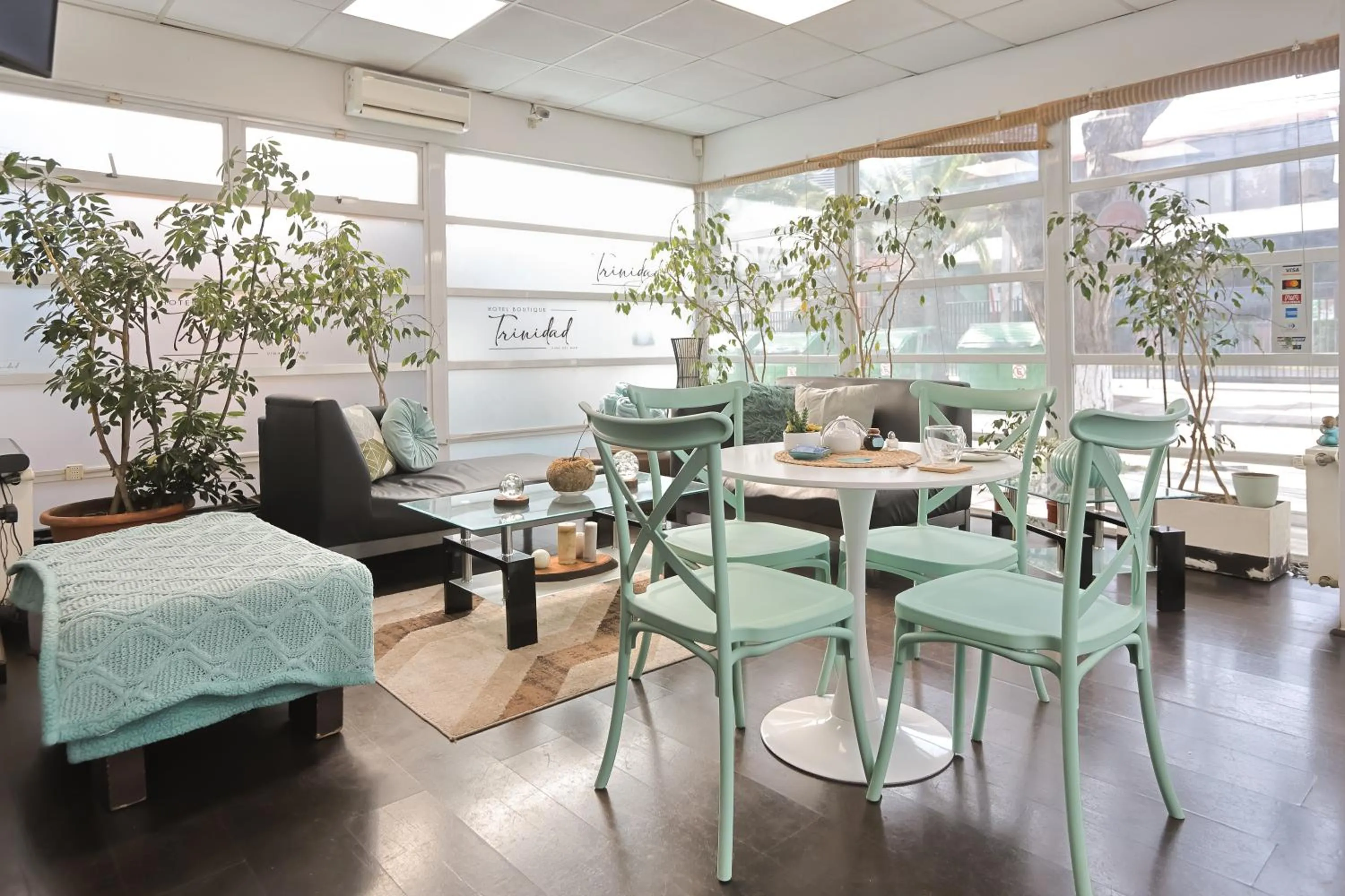 Communal lounge/ TV room in Hotel Boutique Trinidad