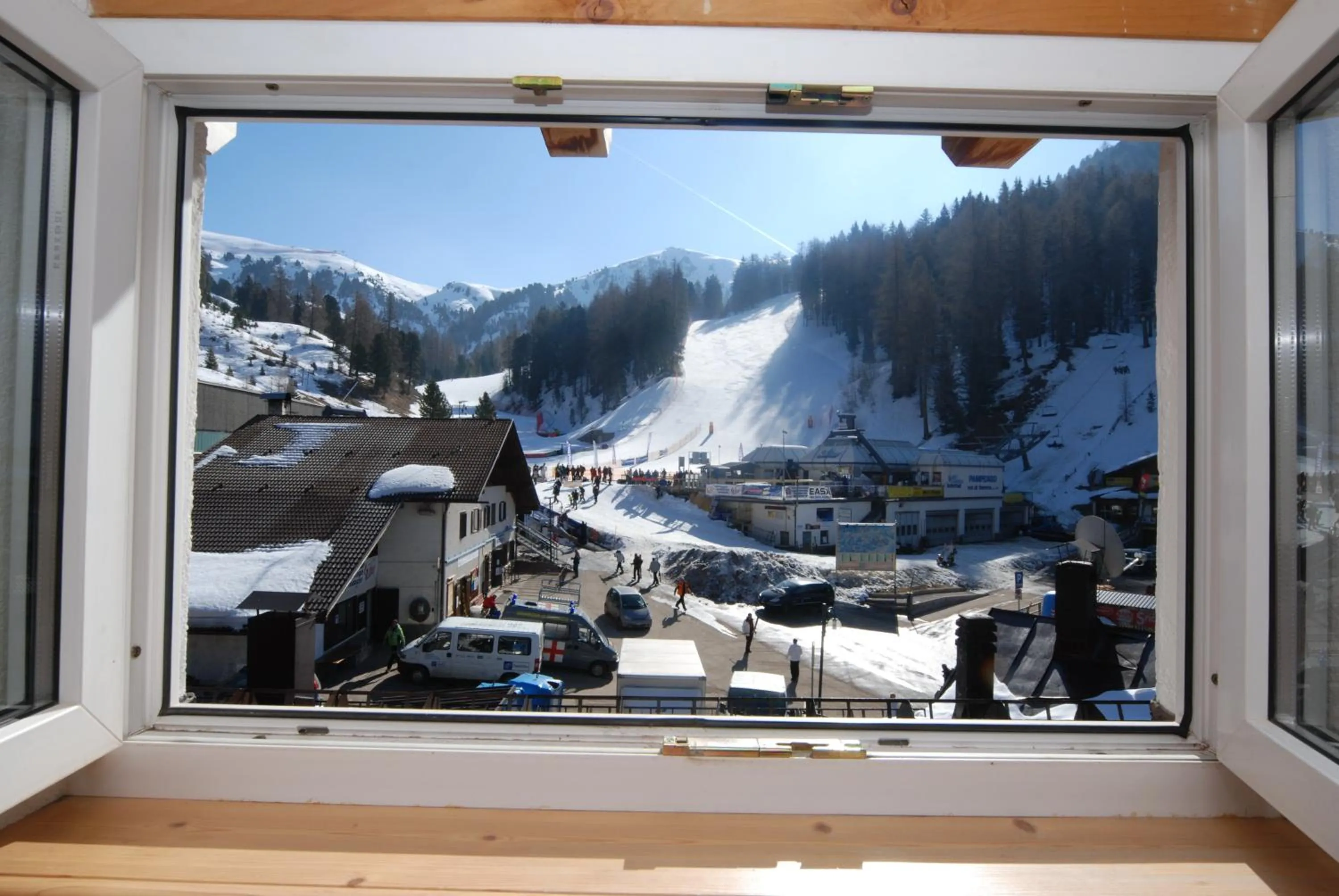Mountain view in Sport Hotel Pampeago