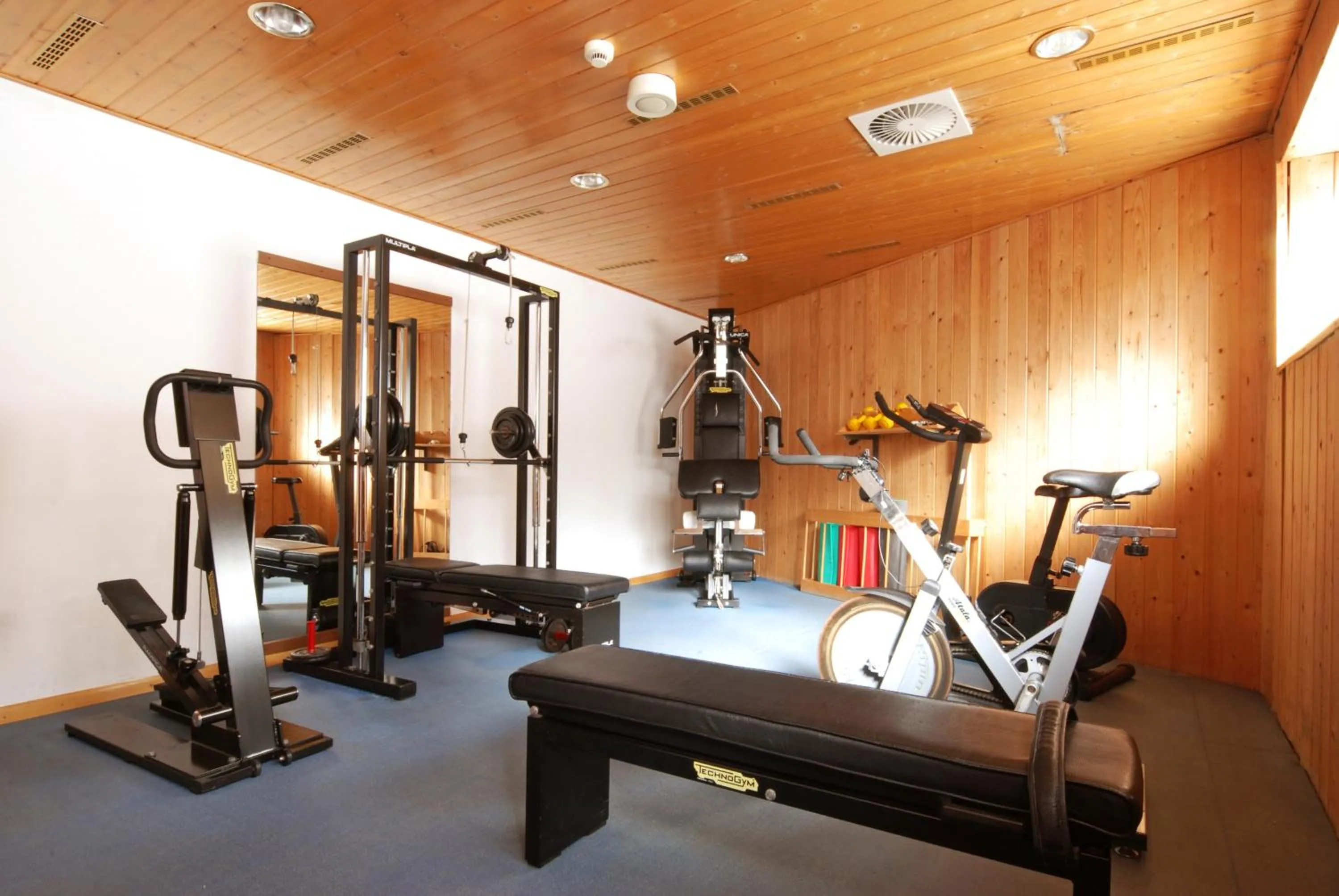 Fitness centre/facilities in Sport Hotel Pampeago