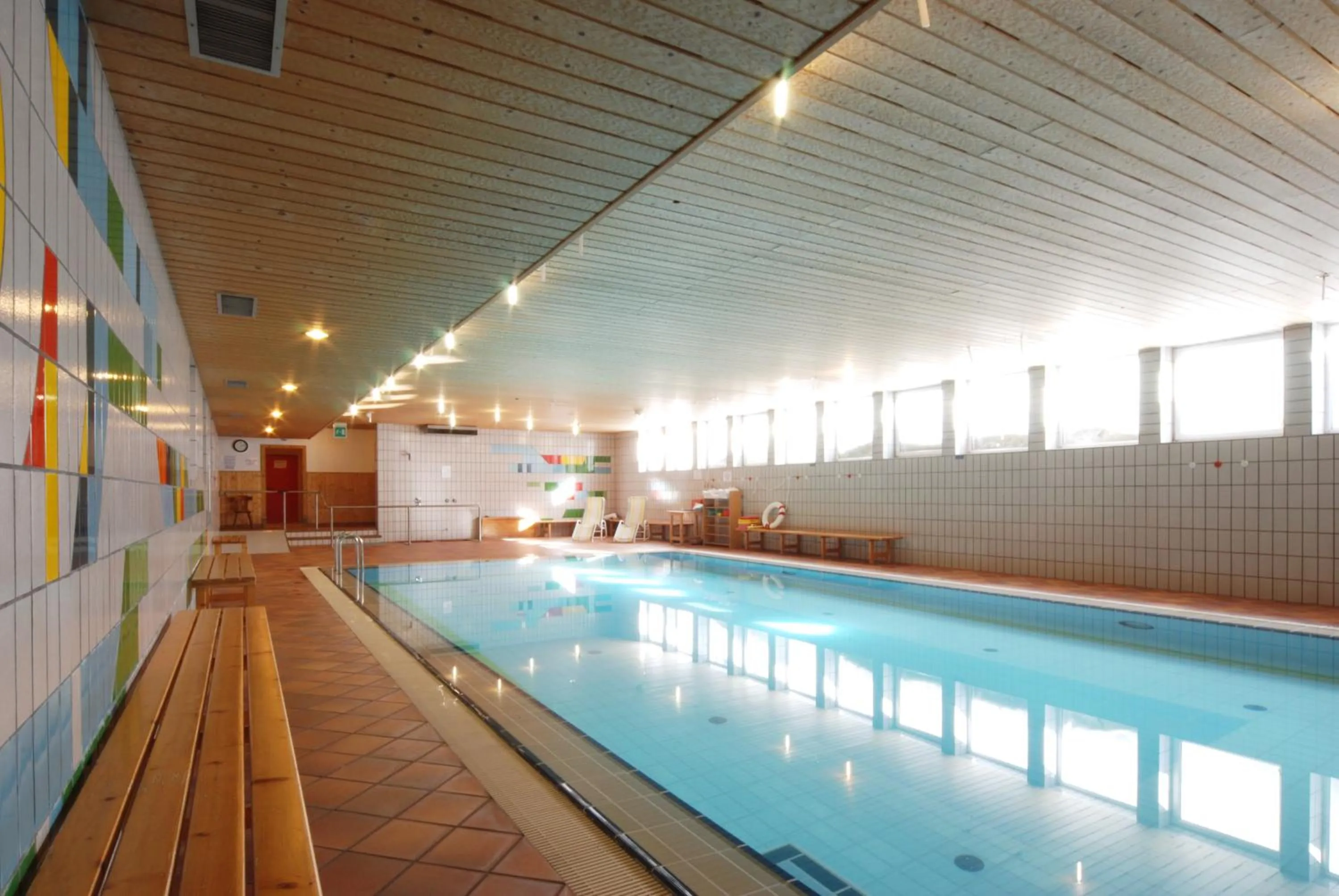 Swimming pool in Sport Hotel Pampeago