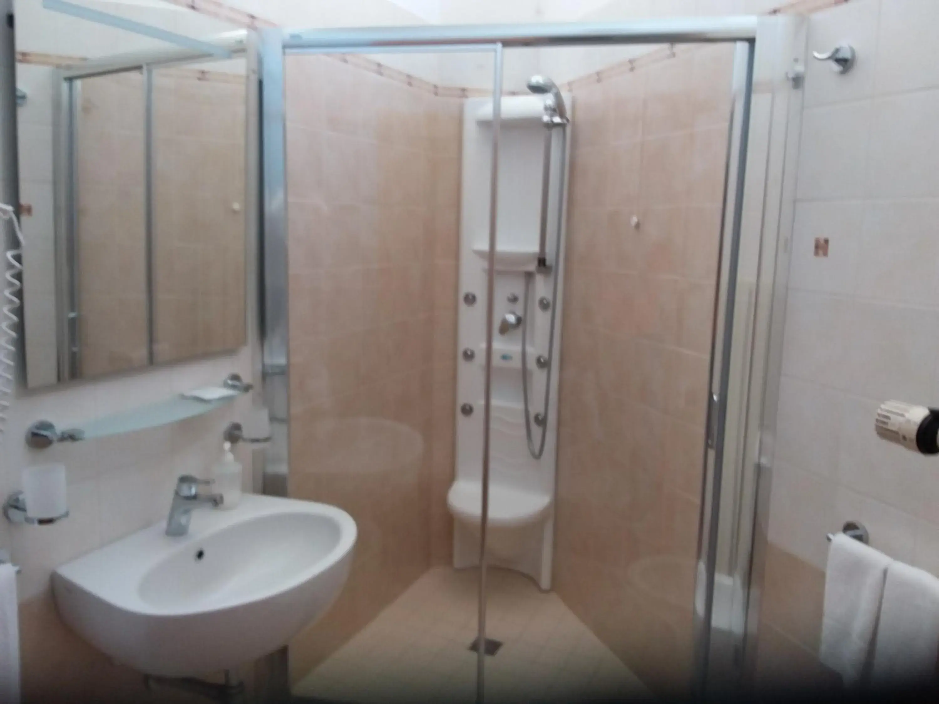Bathroom in Albergo Nyers