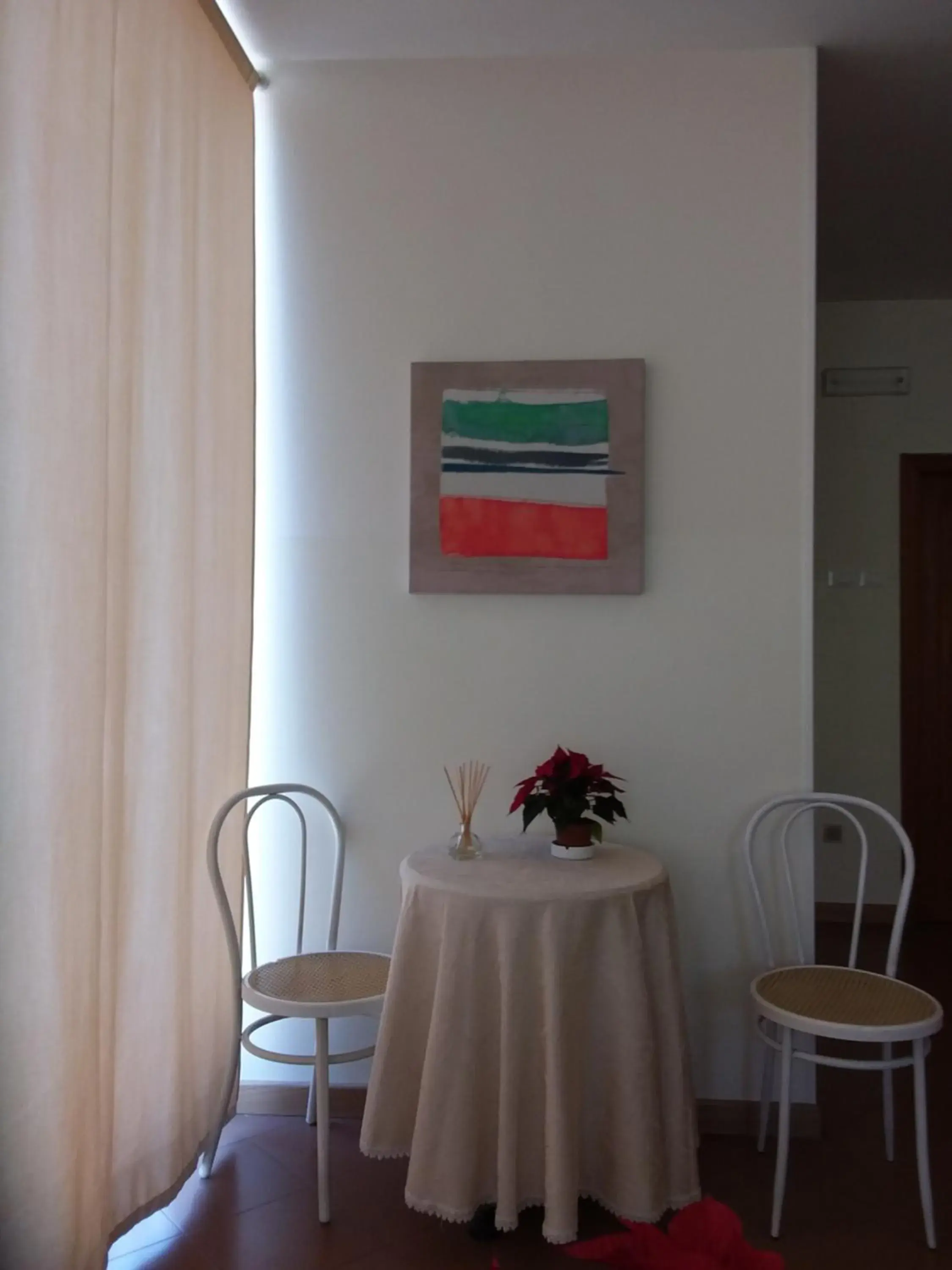 Decorative detail, Dining Area in Albergo Nyers