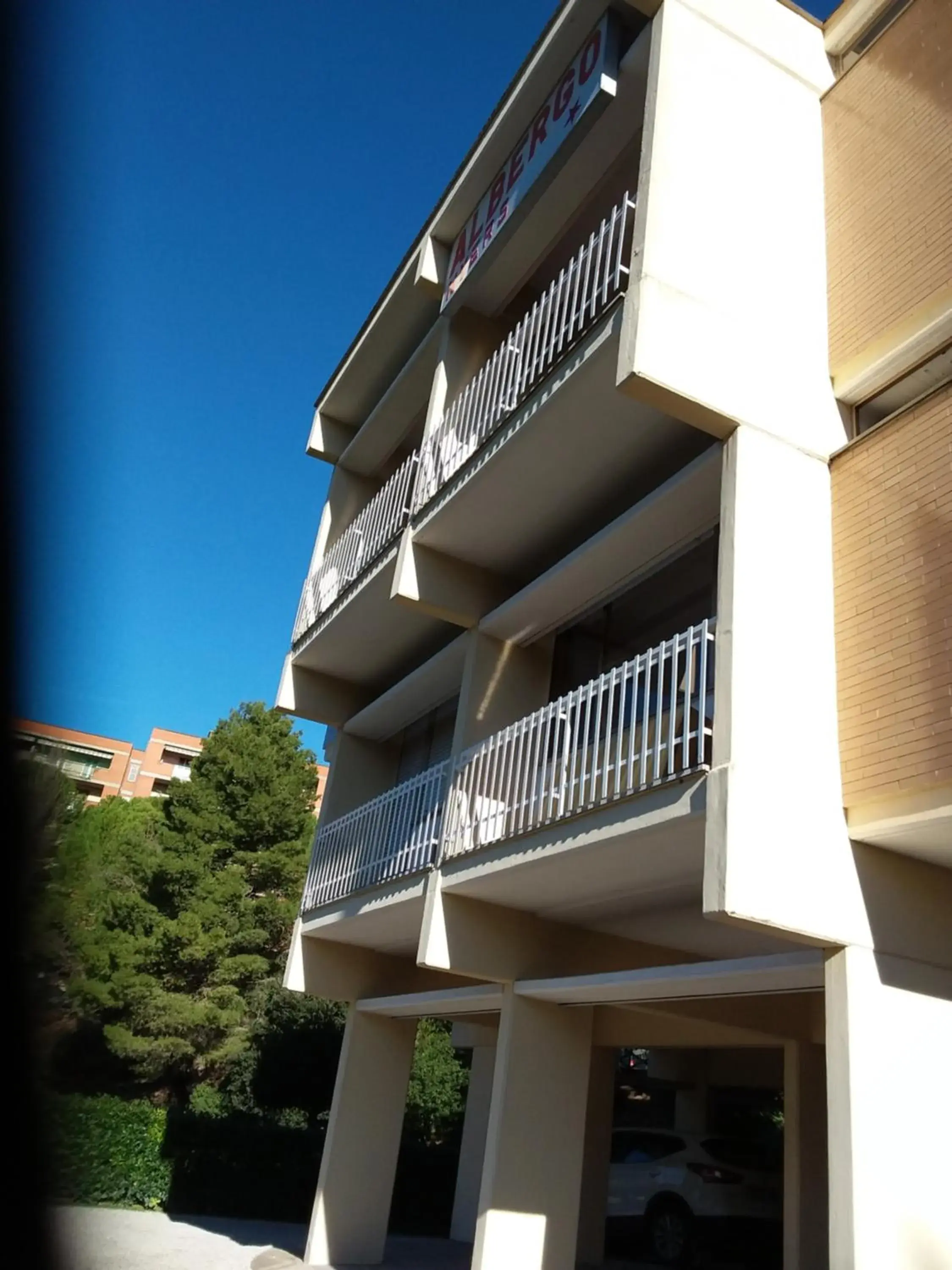 Balcony/Terrace, Property Building in Albergo Nyers