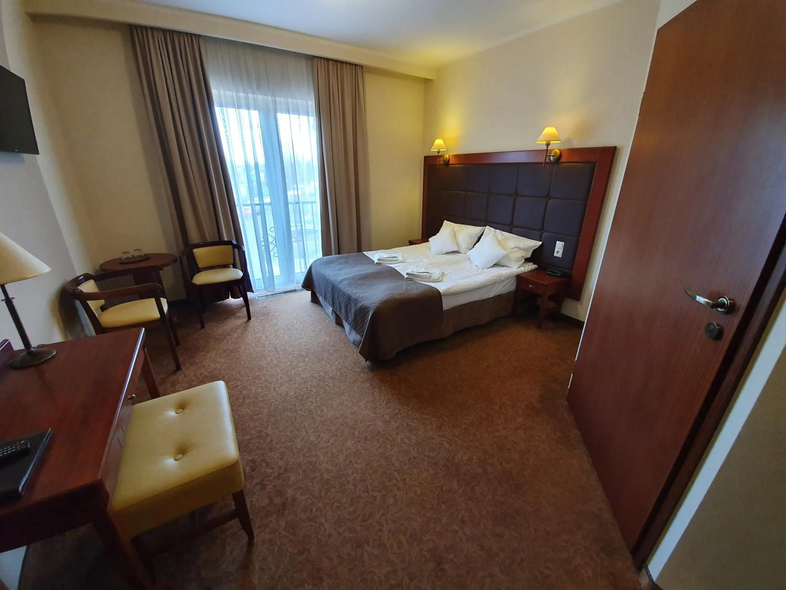 Bed in Hotel Gniecki Gdansk