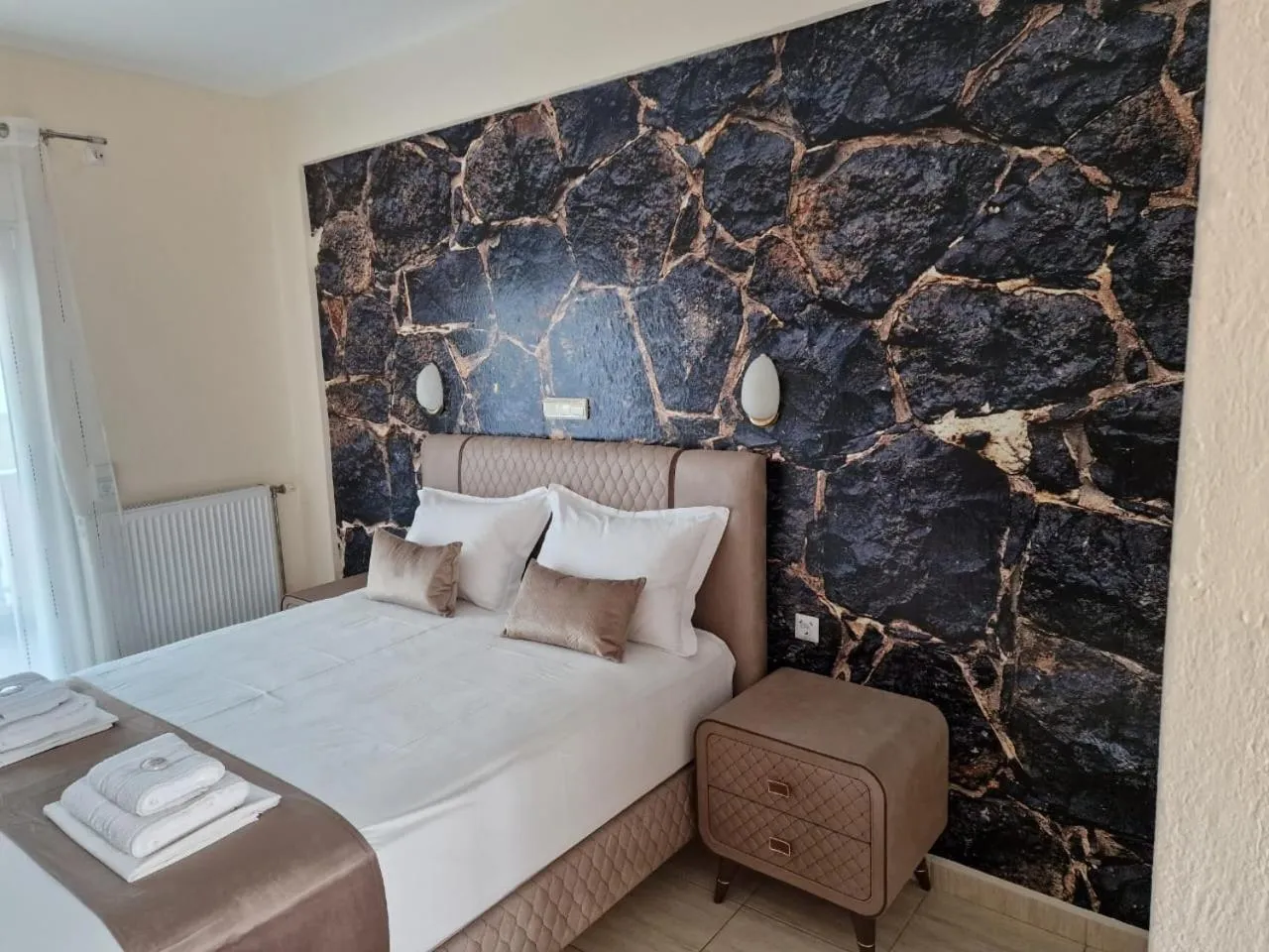 Bedroom, Bed in Pension Delfini