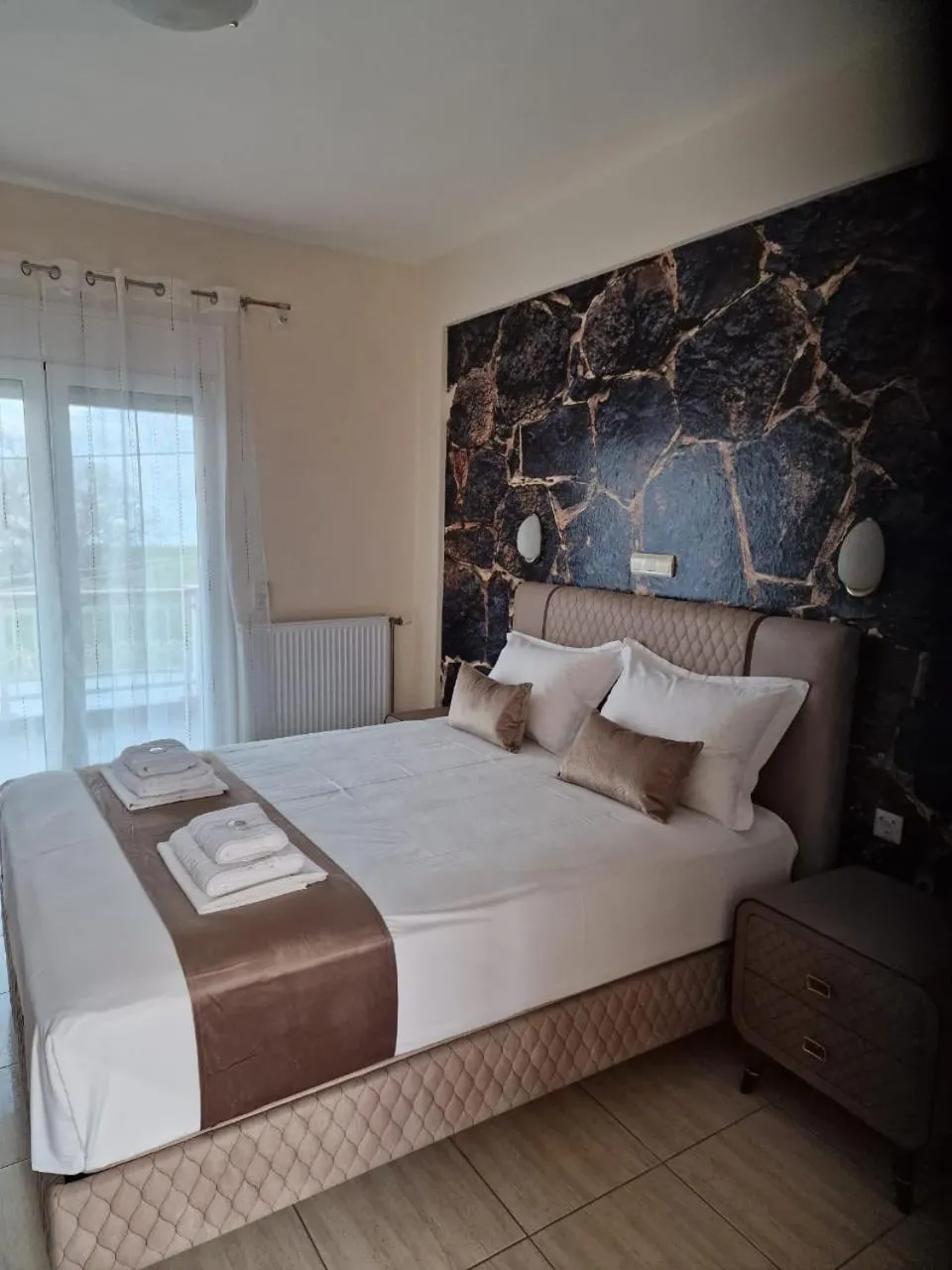 Bedroom, Bed in Pension Delfini