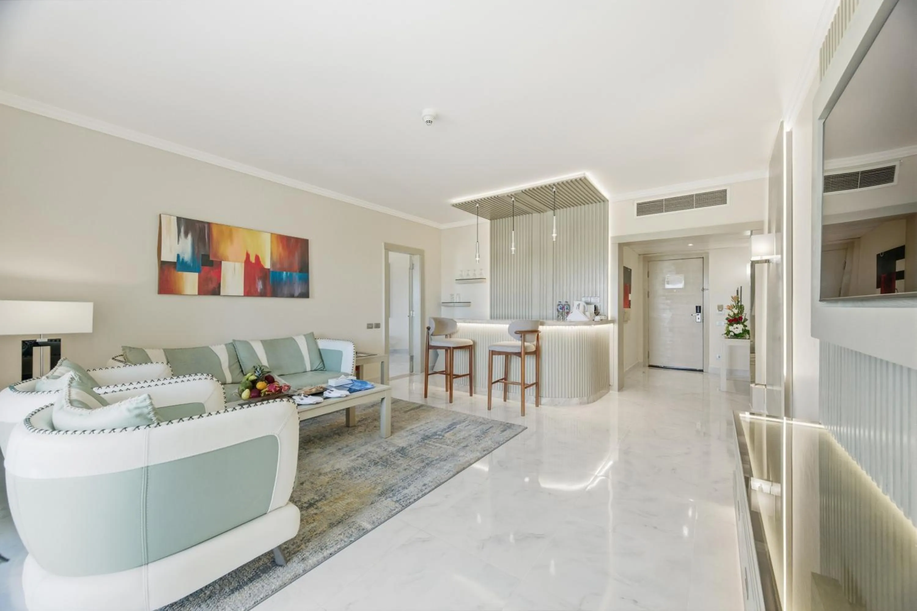 Living room in Cleopatra Luxury Resort Sharm El Sheikh