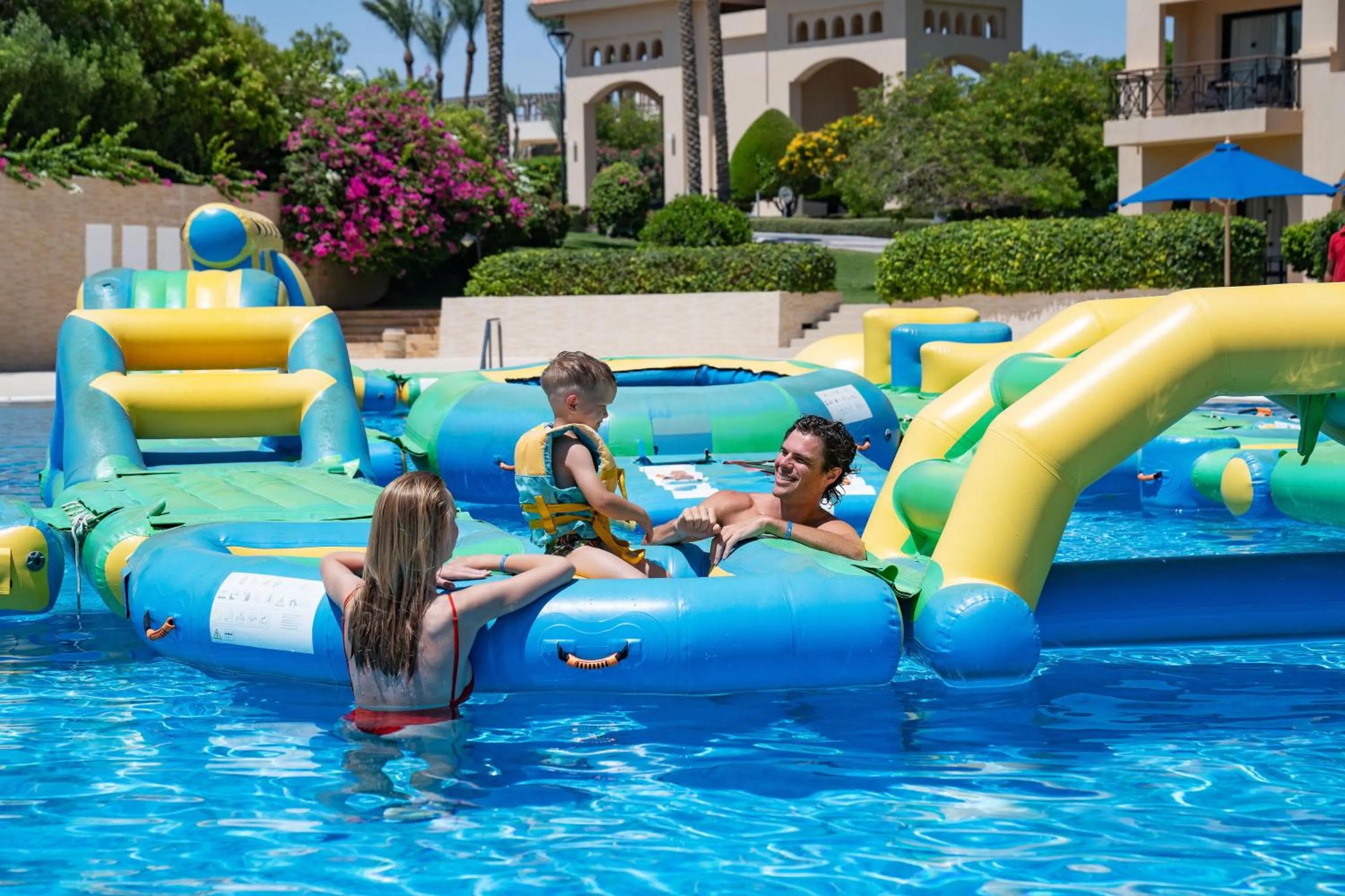 Aqua park in Cleopatra Luxury Resort Sharm El Sheikh