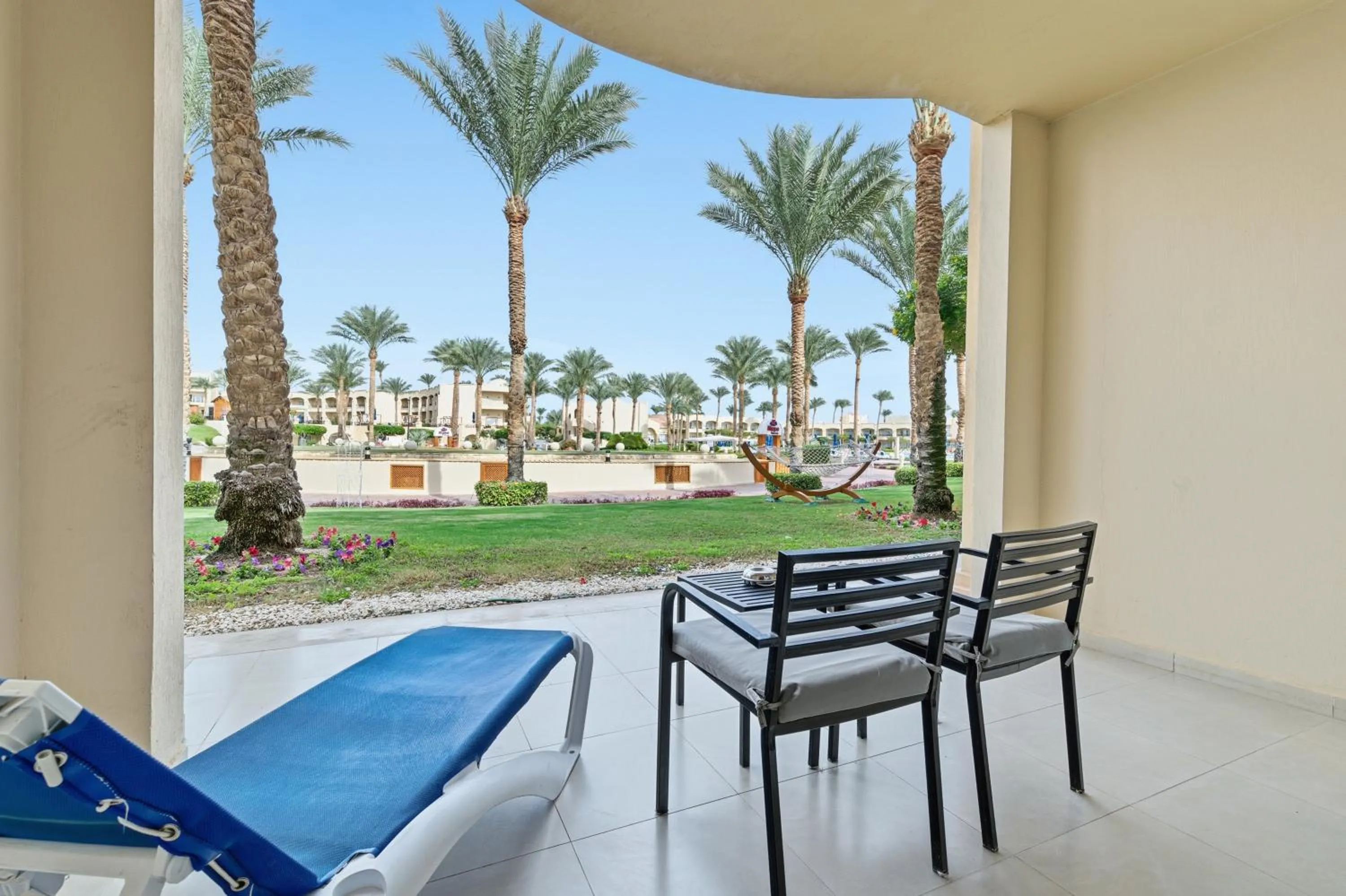 Garden view in Cleopatra Luxury Resort Sharm El Sheikh