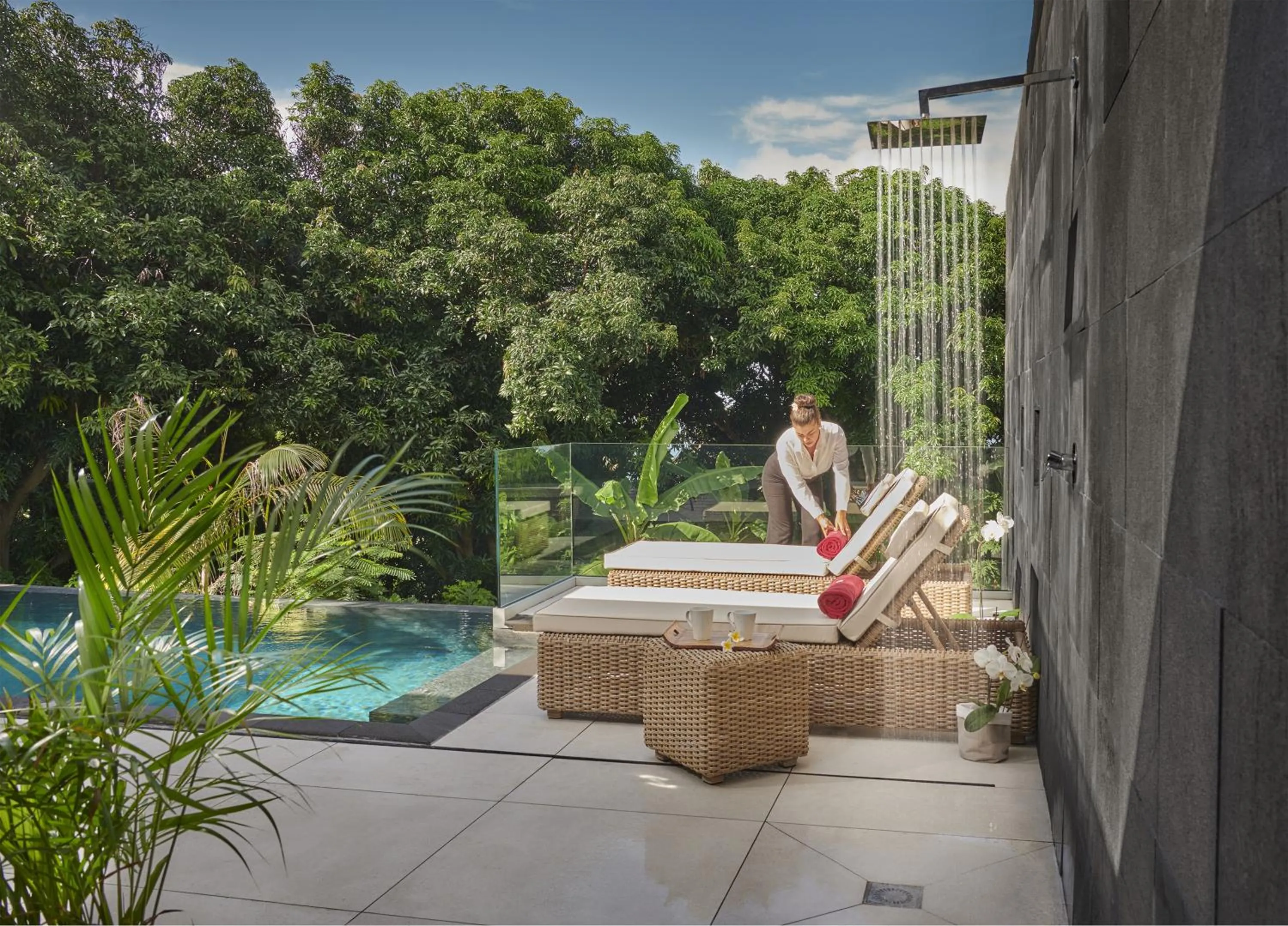 Patio in Palm Hotel & Spa