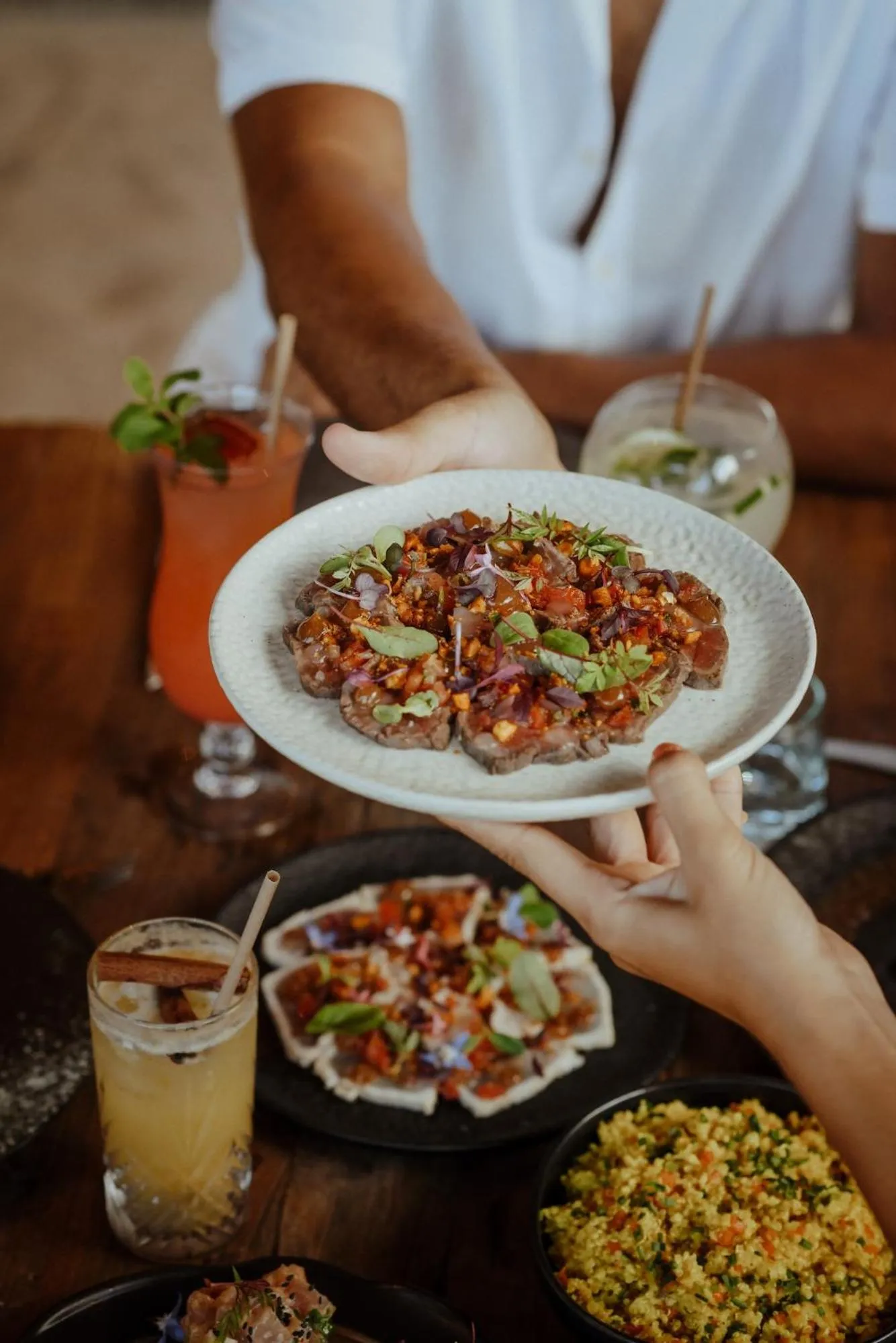 Restaurant/places to eat in Palm Hotel & Spa