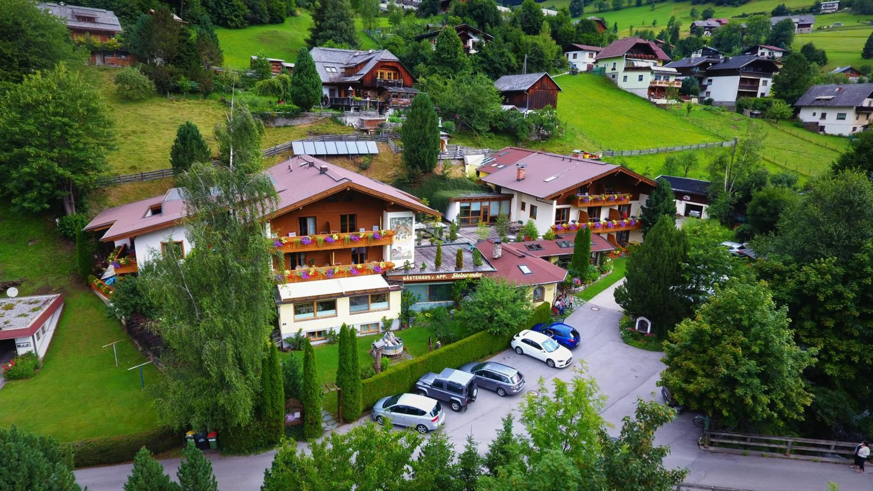 Bird's eye view in Pension & Appartement Steinwender