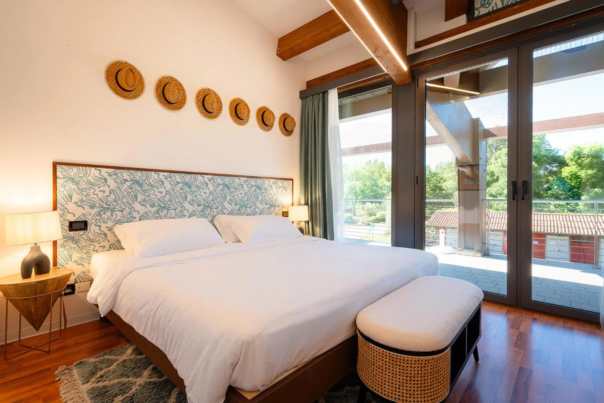 Bed in Club del Sole Tenuta Primero Grado Family Collection