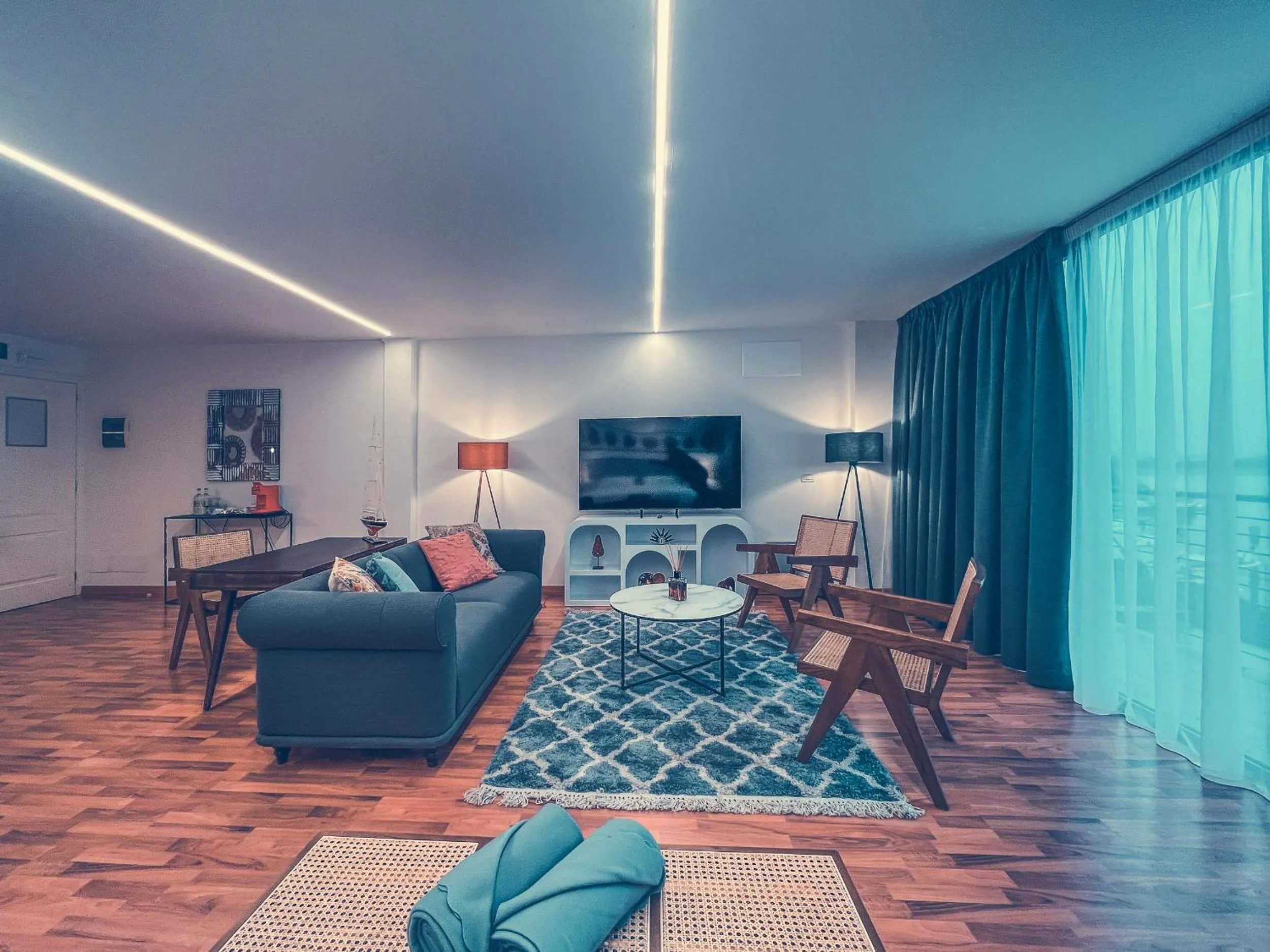 Seating area in Club del Sole Tenuta Primero Grado Family Collection