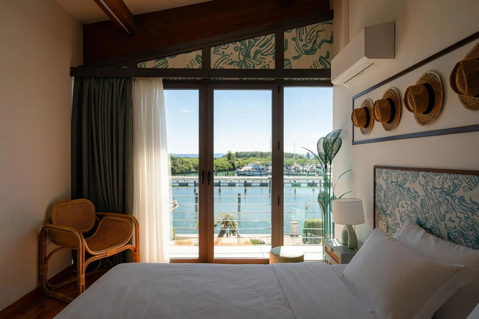 Bed in Club del Sole Tenuta Primero Grado Family Collection