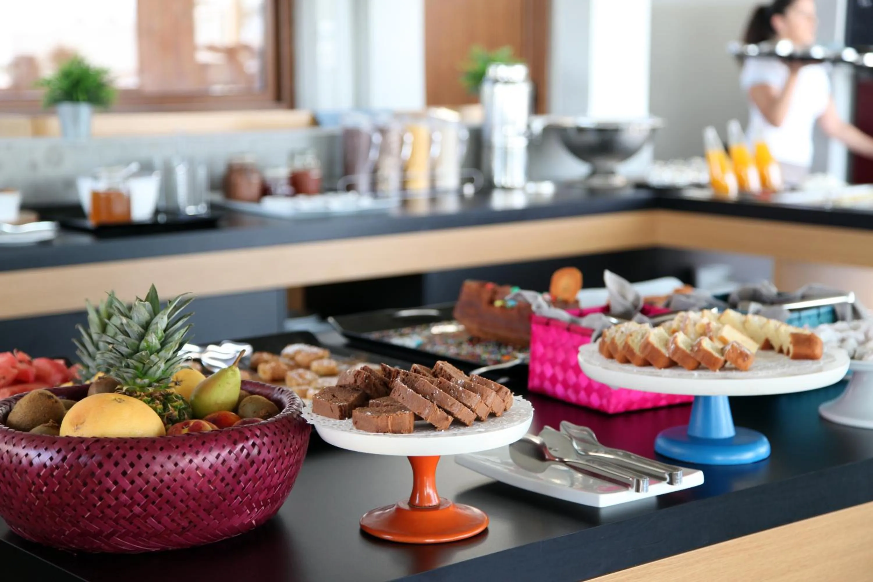 Breakfast in Thalatta Seaside Hotel