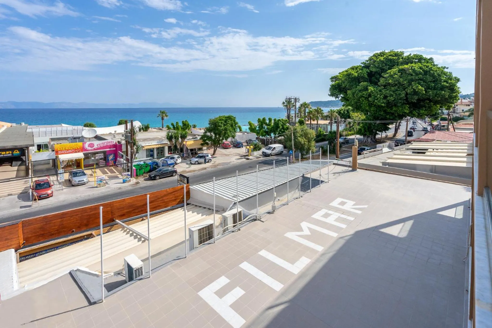 Sea view in Filmar Hotel, Ixia, Rhodes