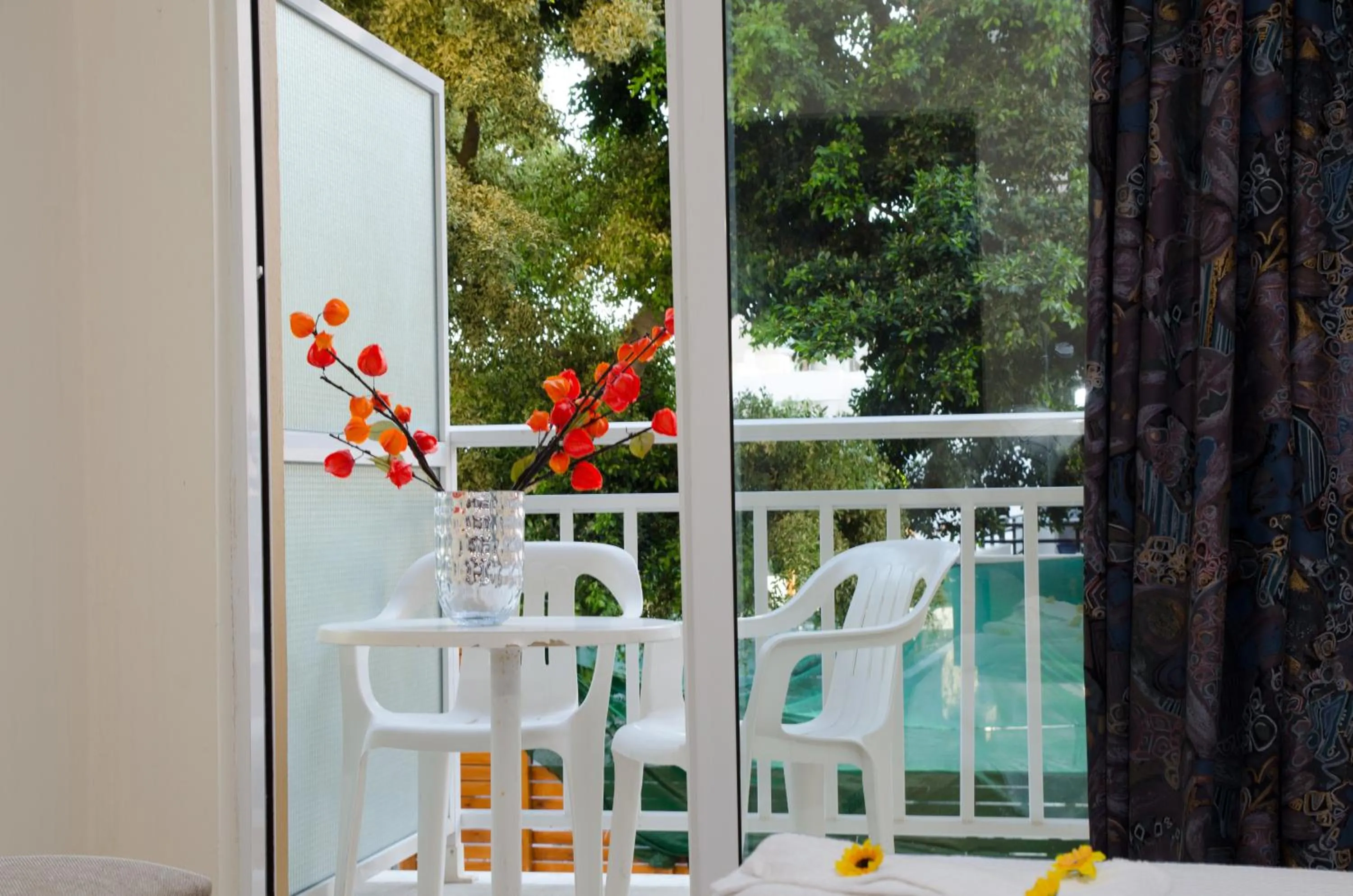 Decorative detail in Filmar Hotel, Ixia, Rhodes