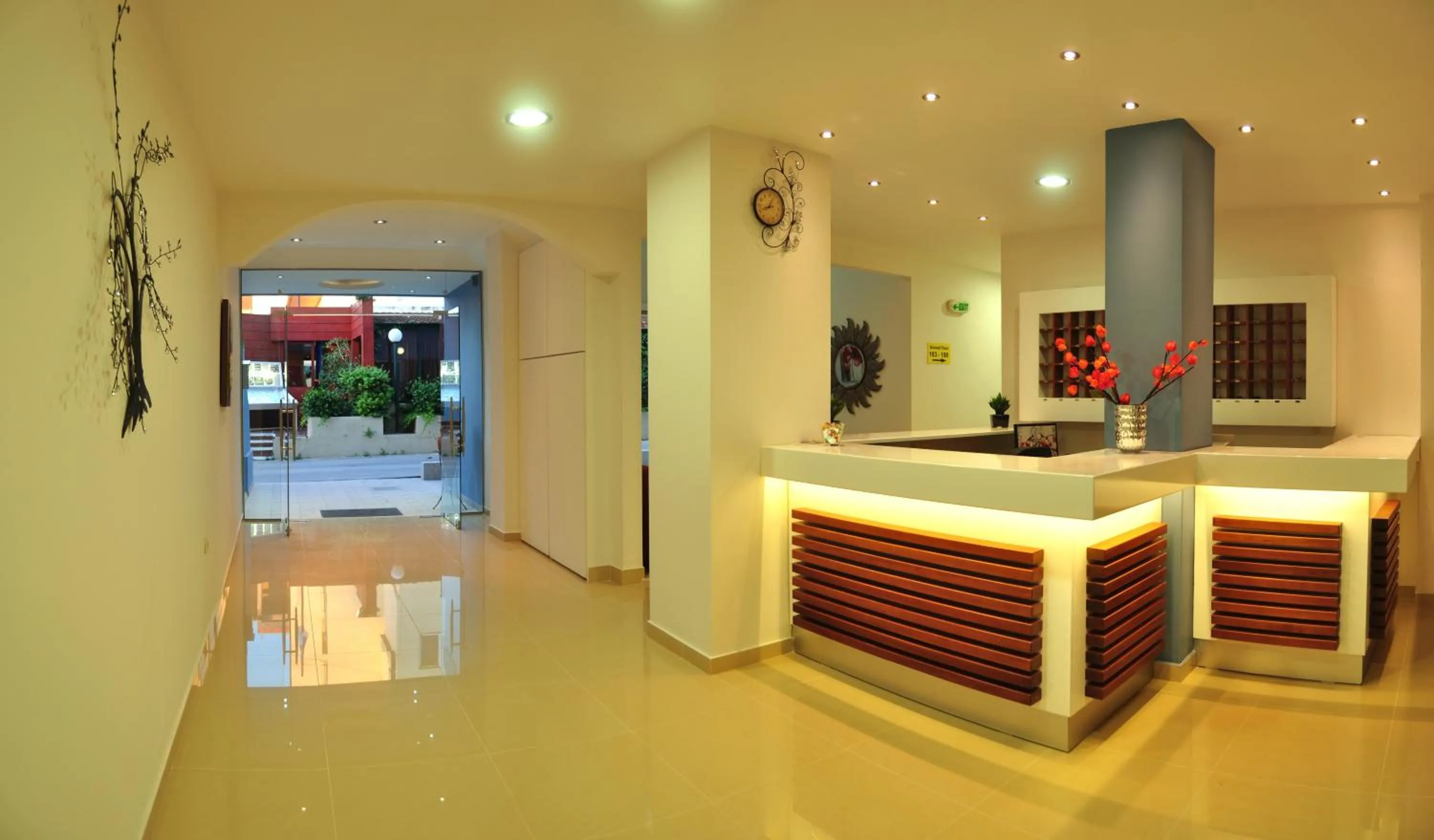 Lobby or reception in Filmar Hotel, Ixia, Rhodes