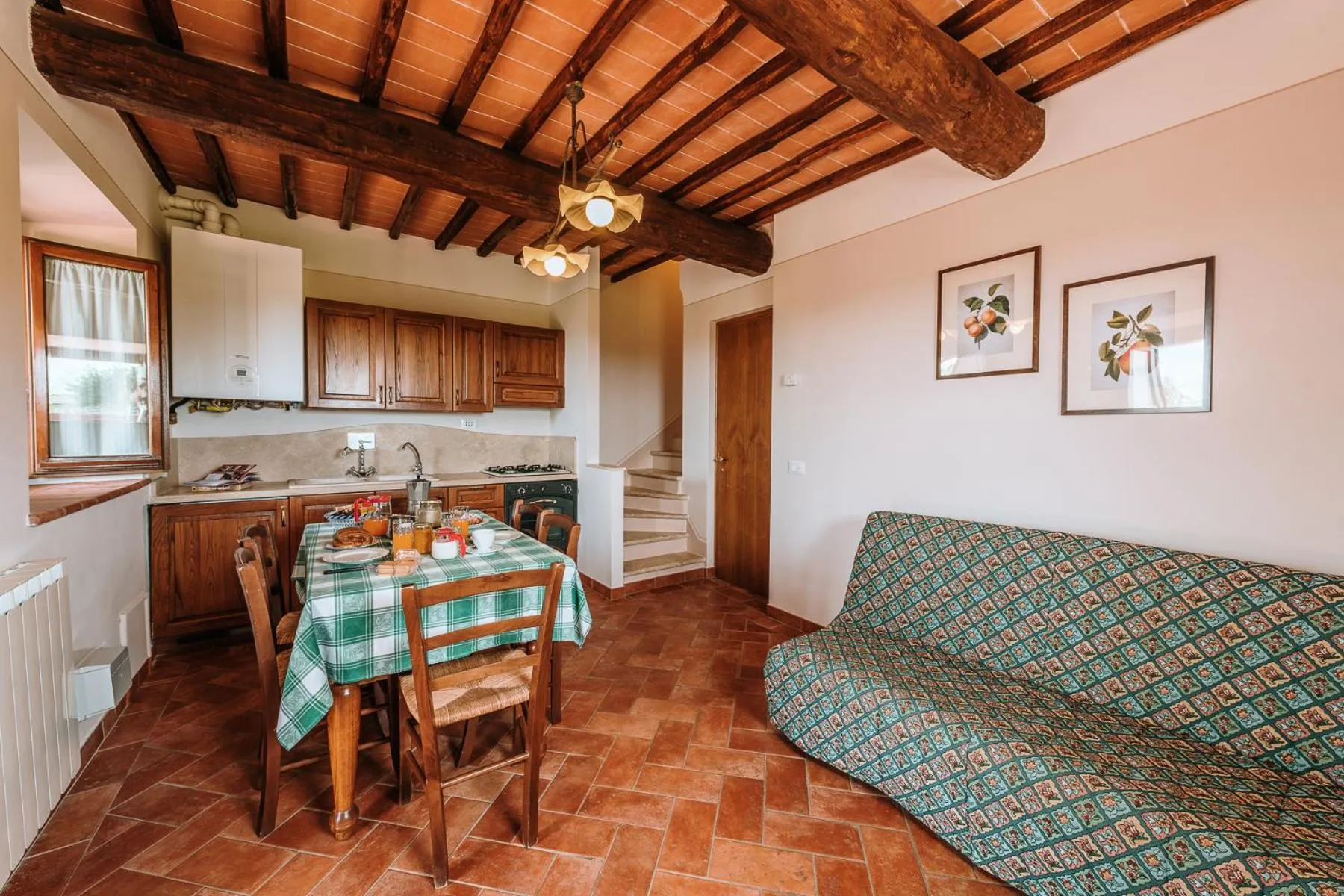 Living room in Villa Di Sotto