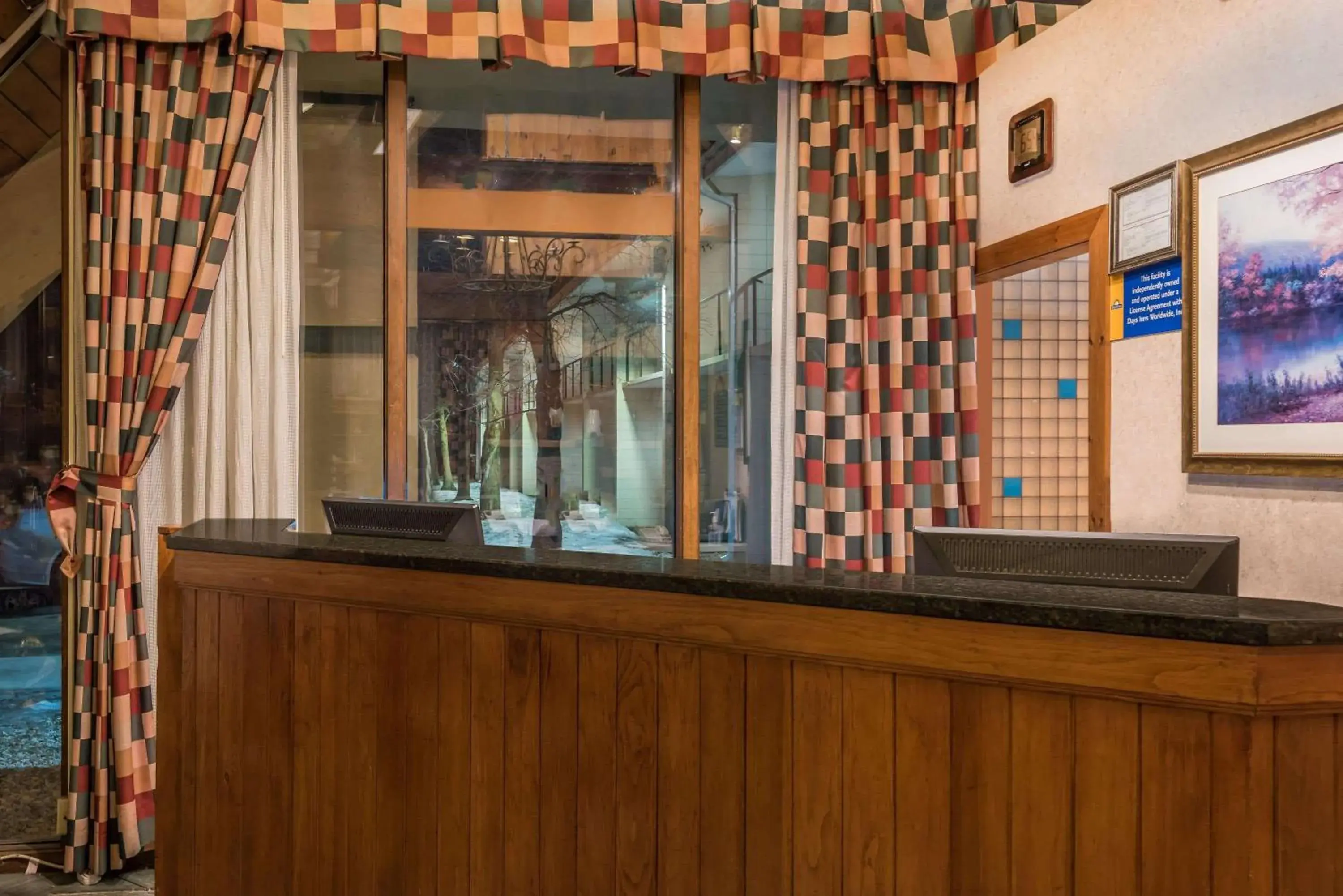 Lobby or reception in Days Inn by Wyndham Rutland/Killington Area Lobby or reception in Days Inn by Wyndham Rutland/Killington Area