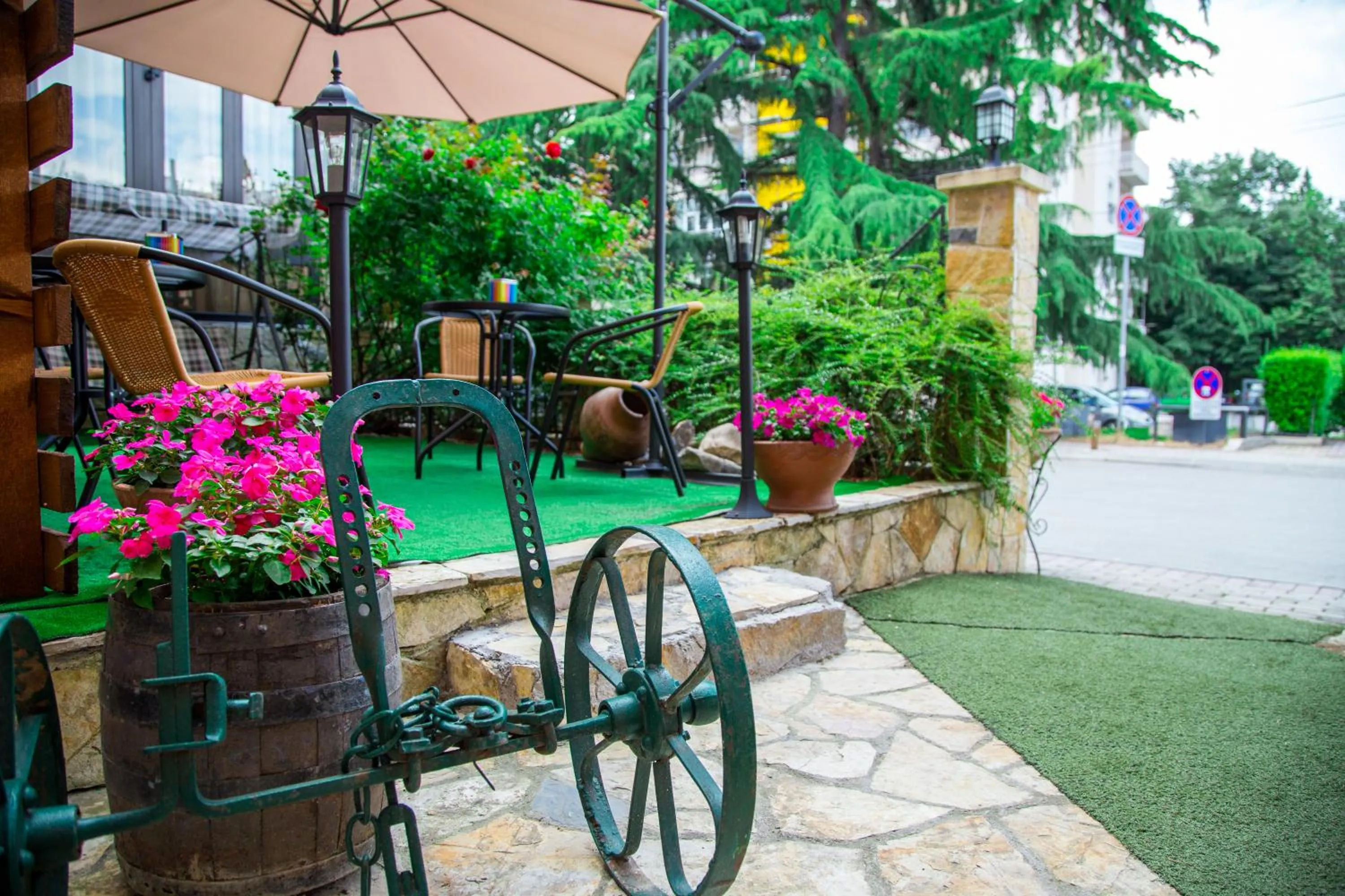 Balcony/Terrace in Hotel Pine
