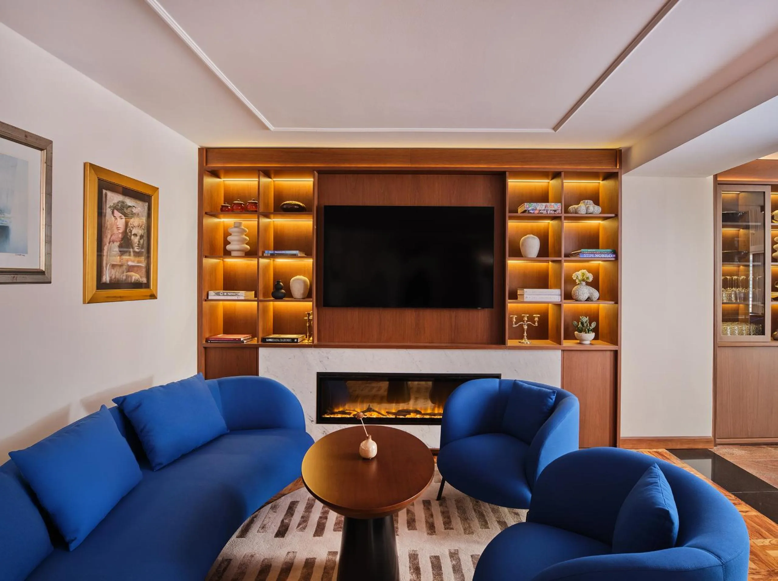 Library in Palazzo President