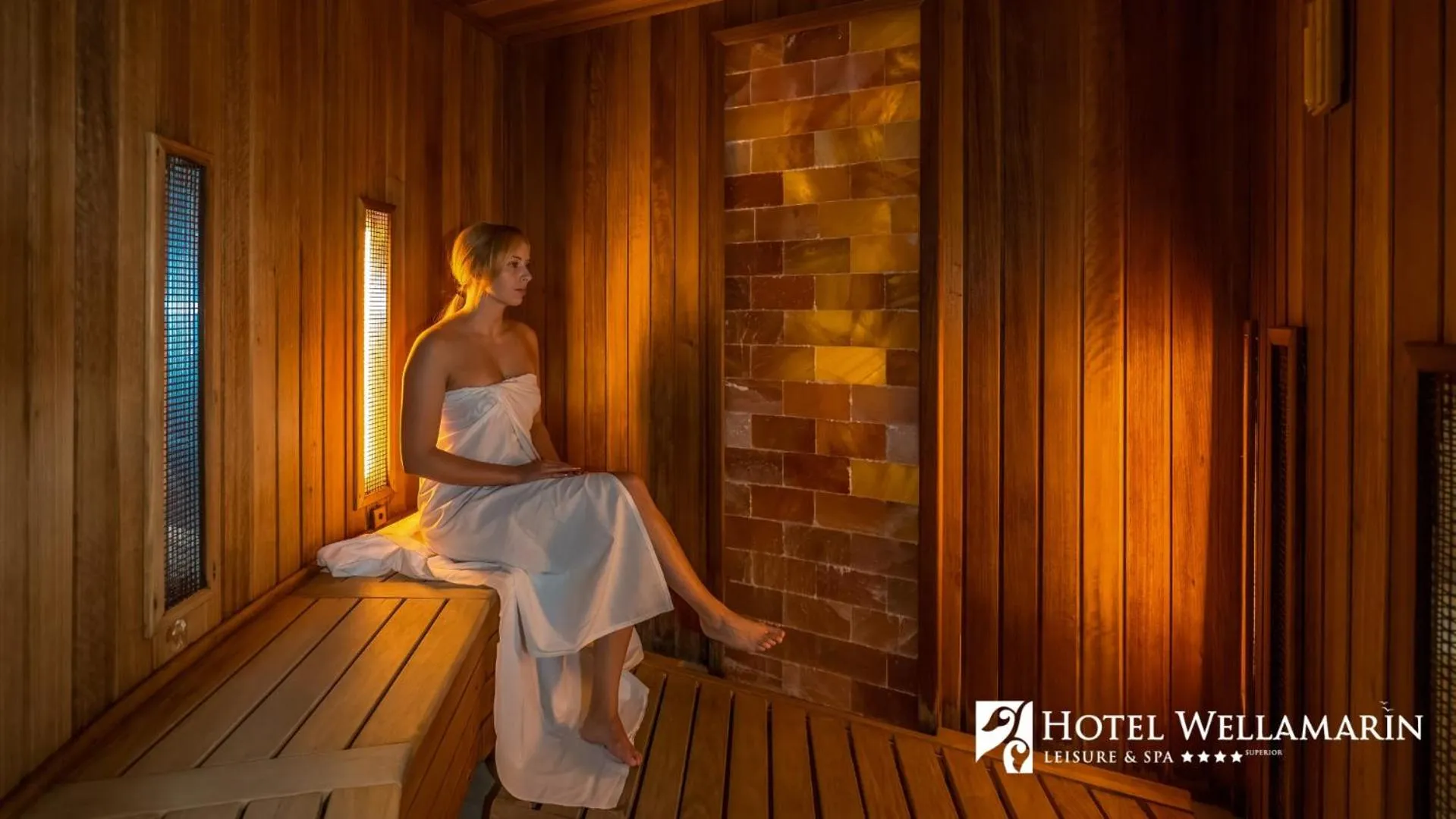 Sauna in Hotel Wellamarin