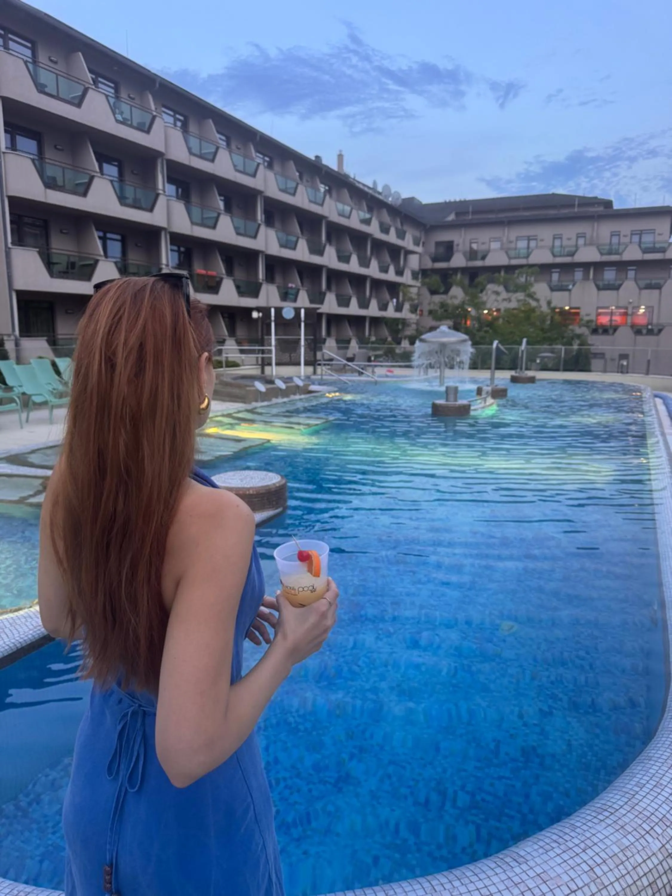 Swimming pool in Hotel Wellamarin