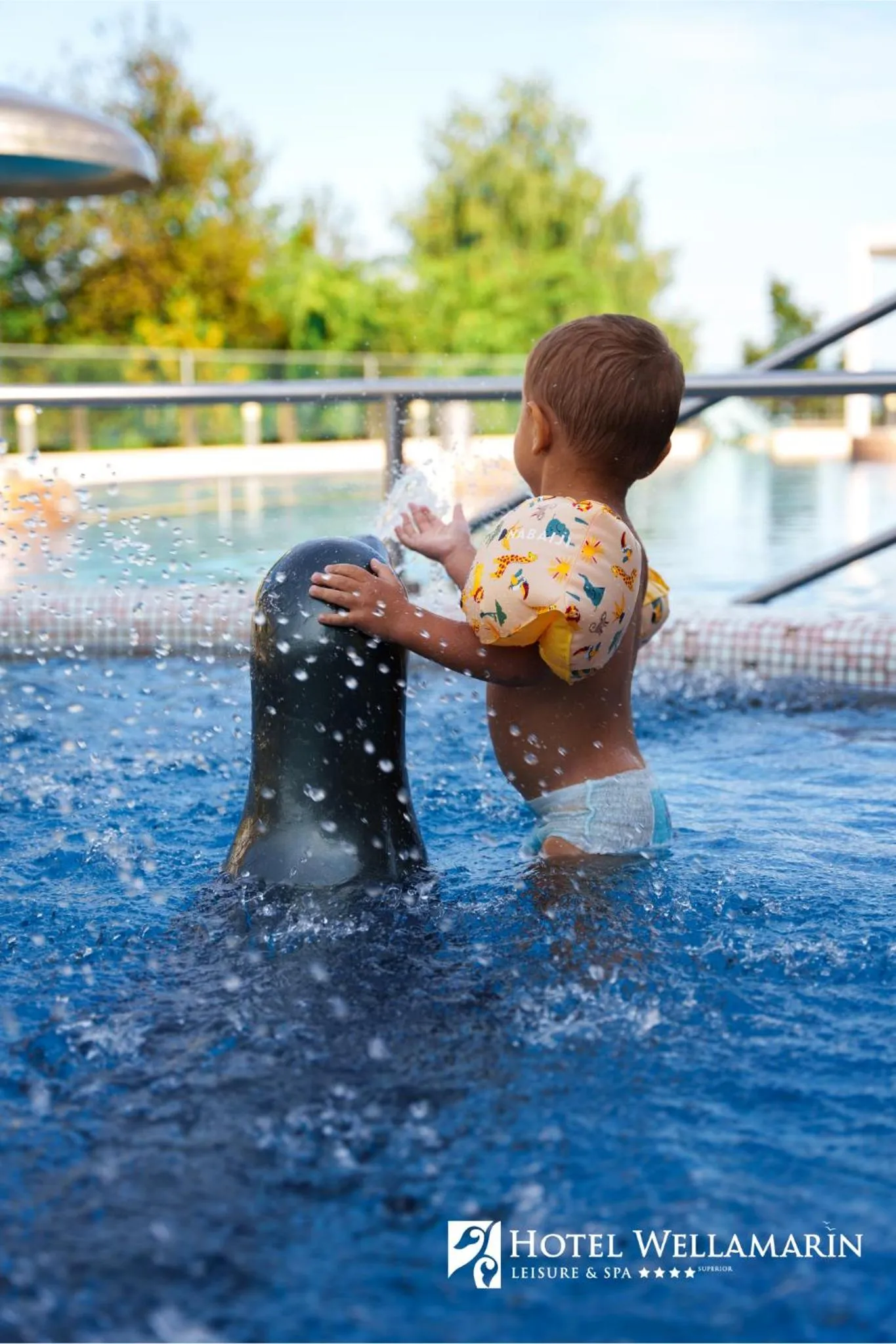 Swimming pool in Hotel Wellamarin