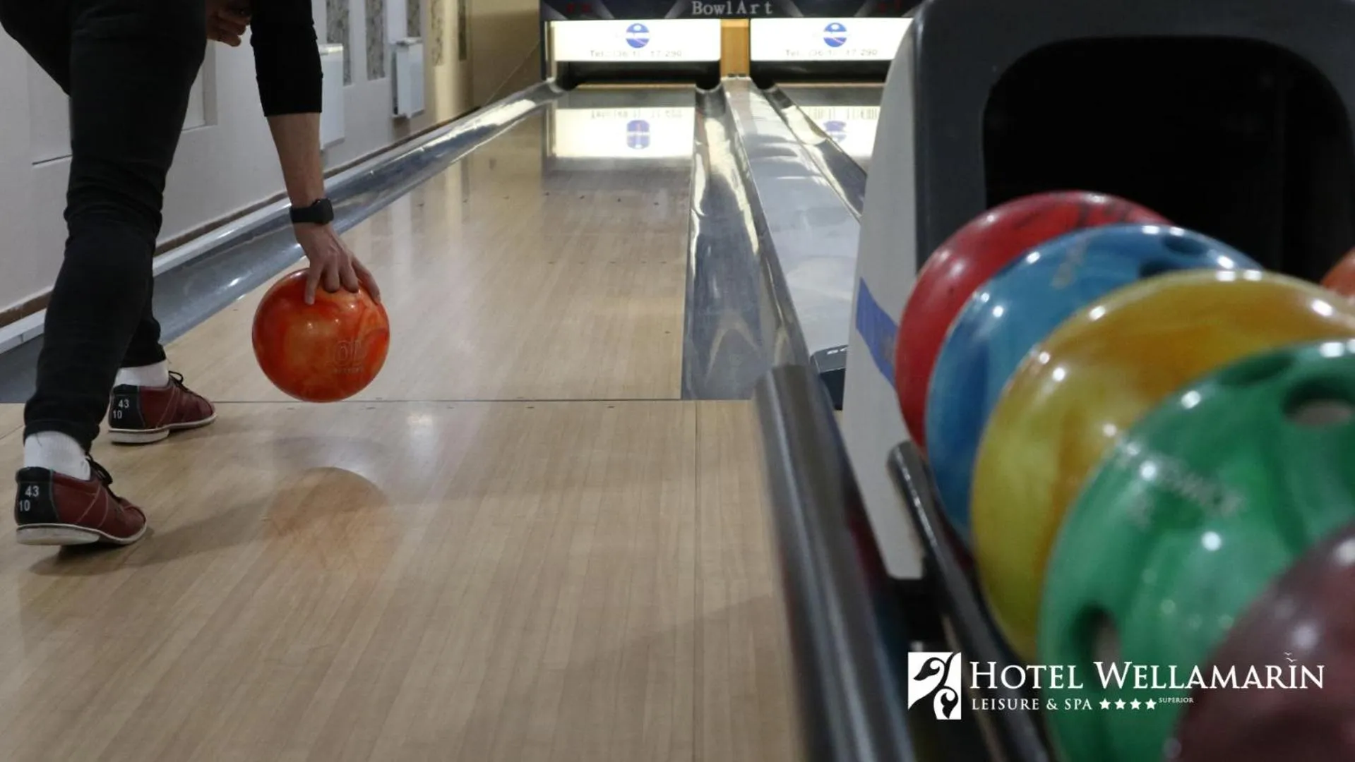 Bowling in Hotel Wellamarin