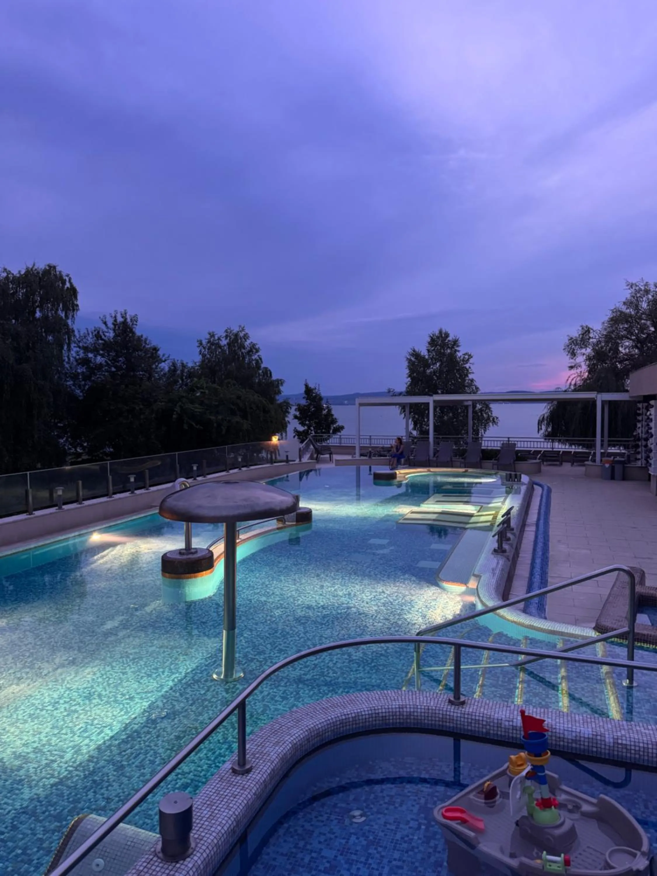 Swimming pool in Hotel Wellamarin