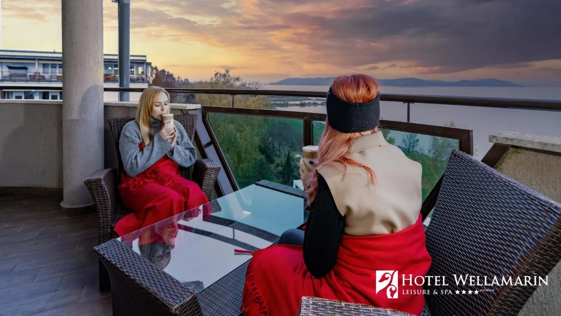 Balcony/Terrace in Hotel Wellamarin