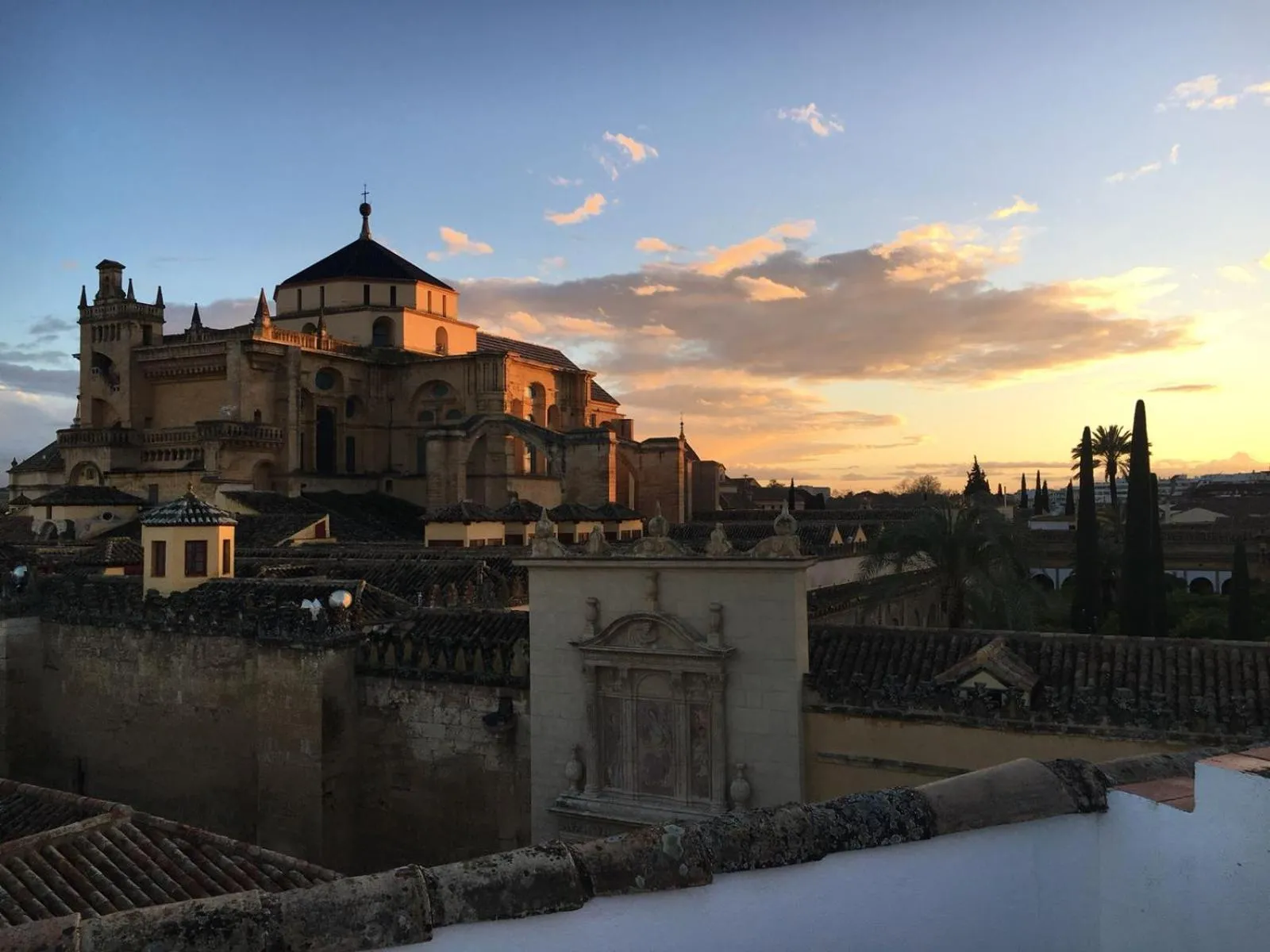 El balcón de la Mezquita