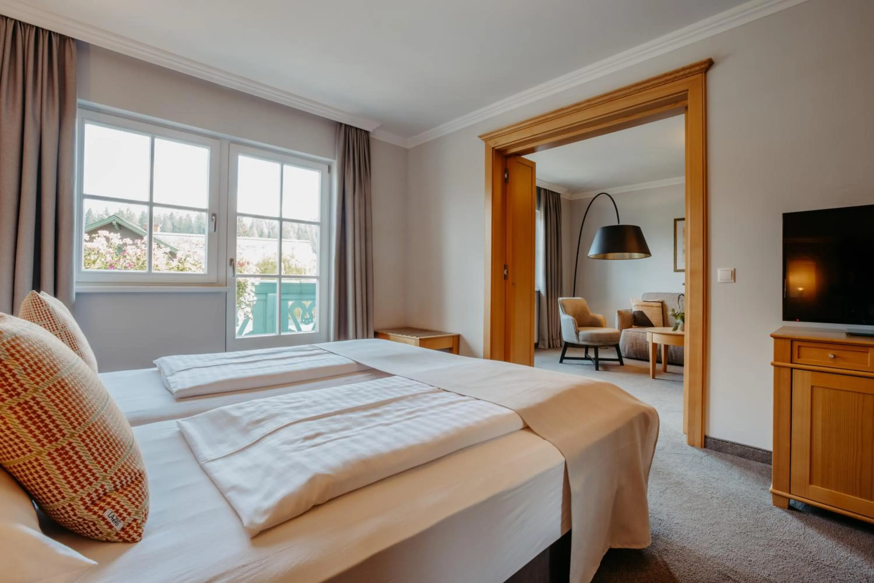 Bed in Hotel Annelies