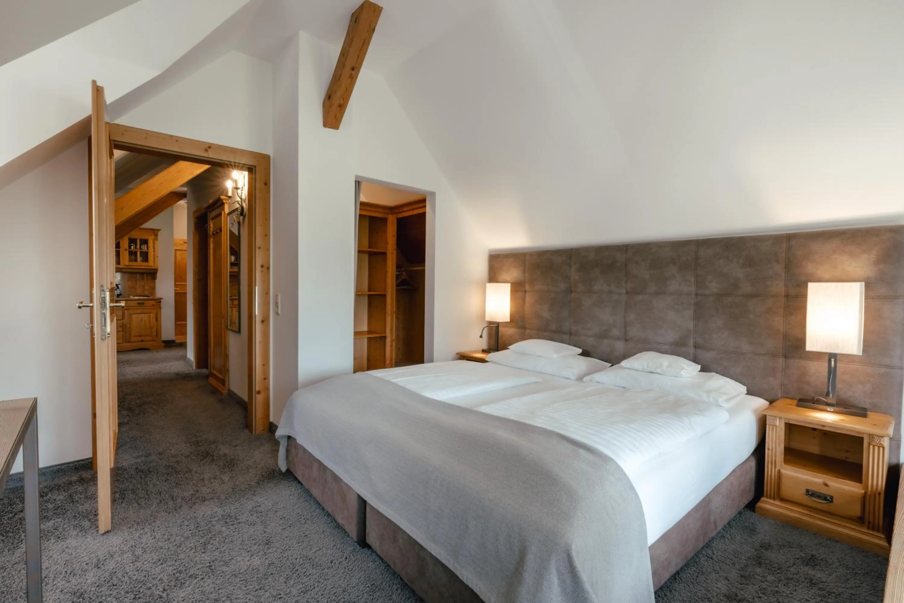 Bed in Hotel Annelies