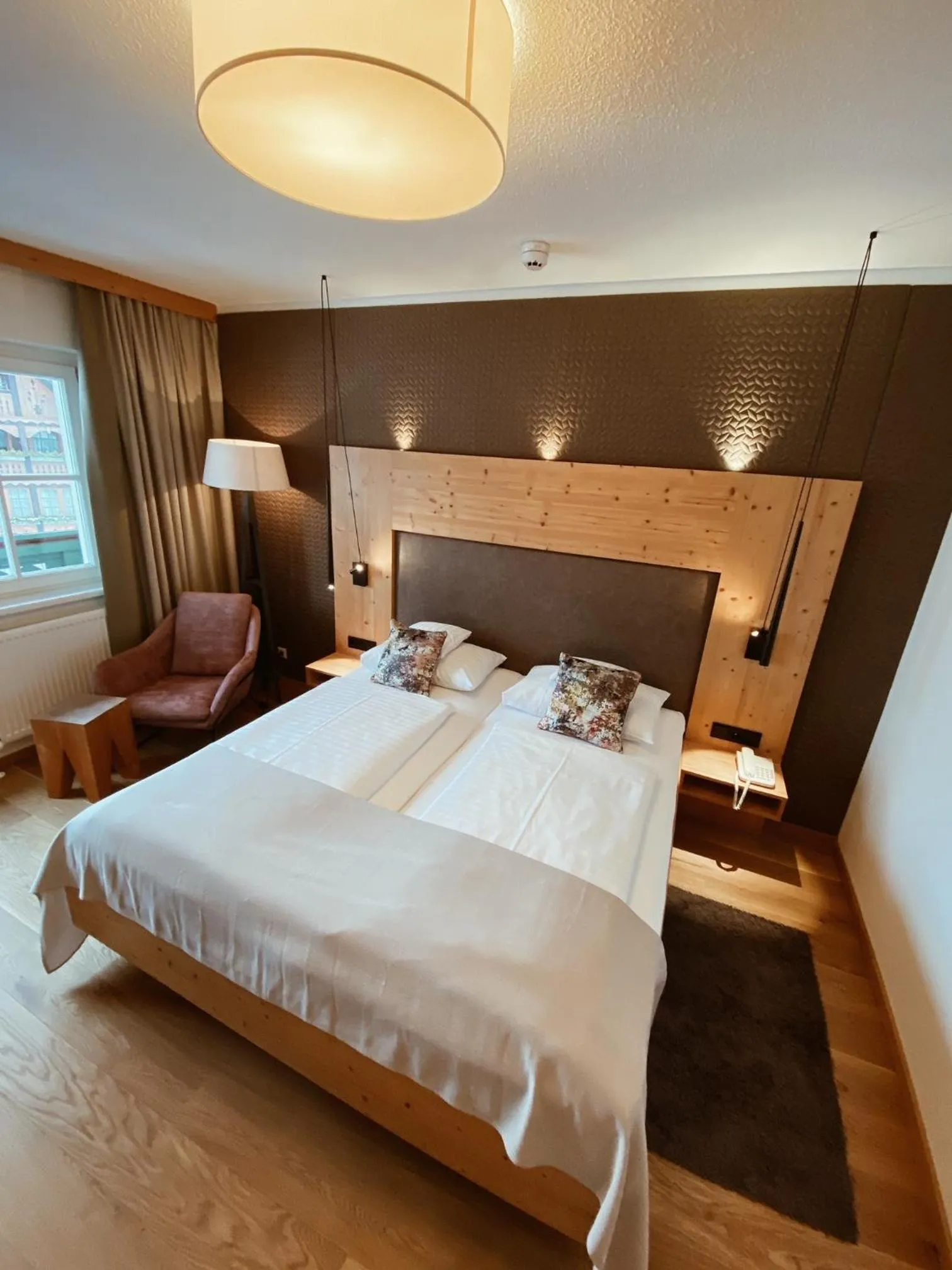 Bed in Hotel Annelies