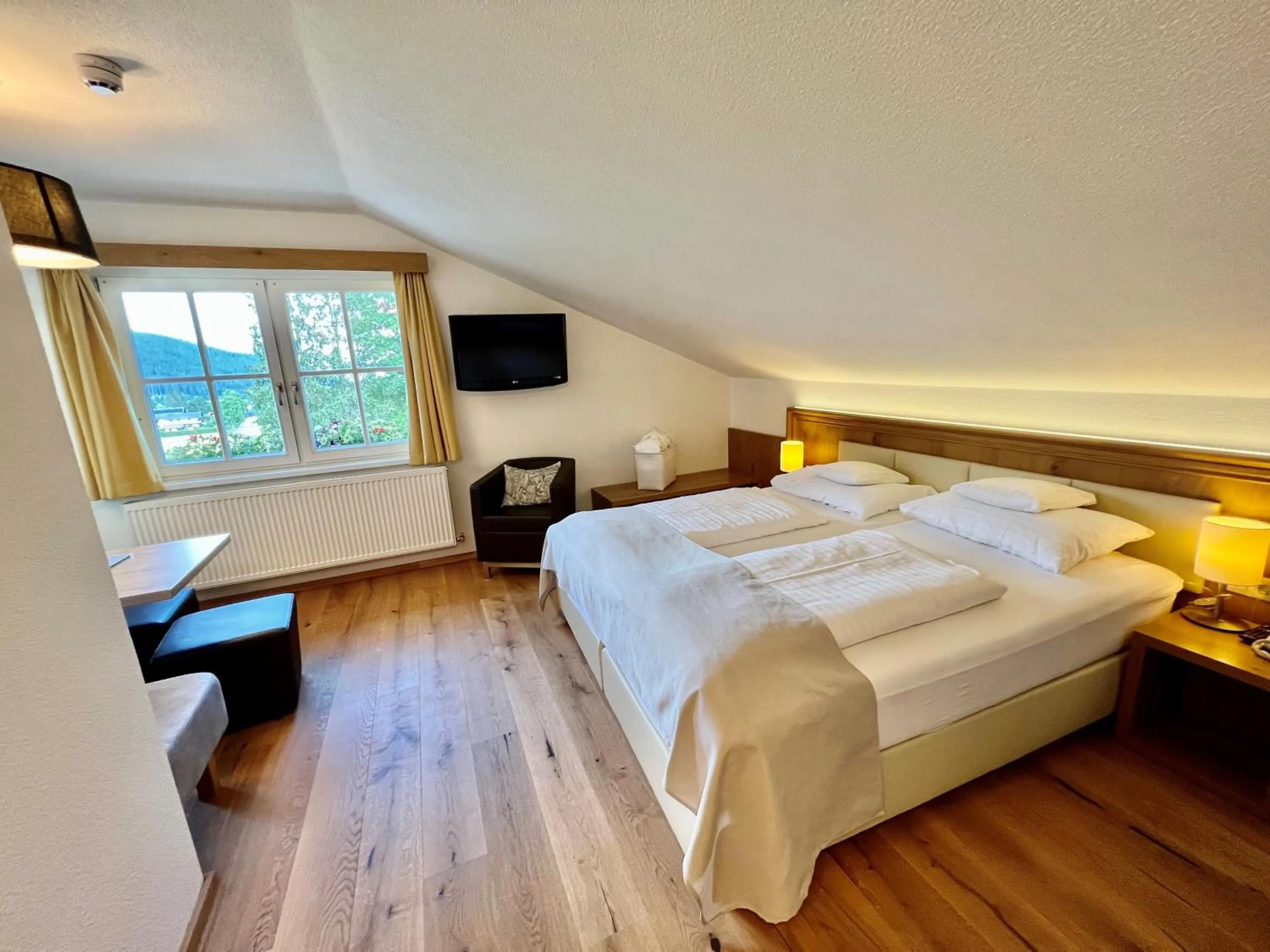 Bed in Hotel Annelies