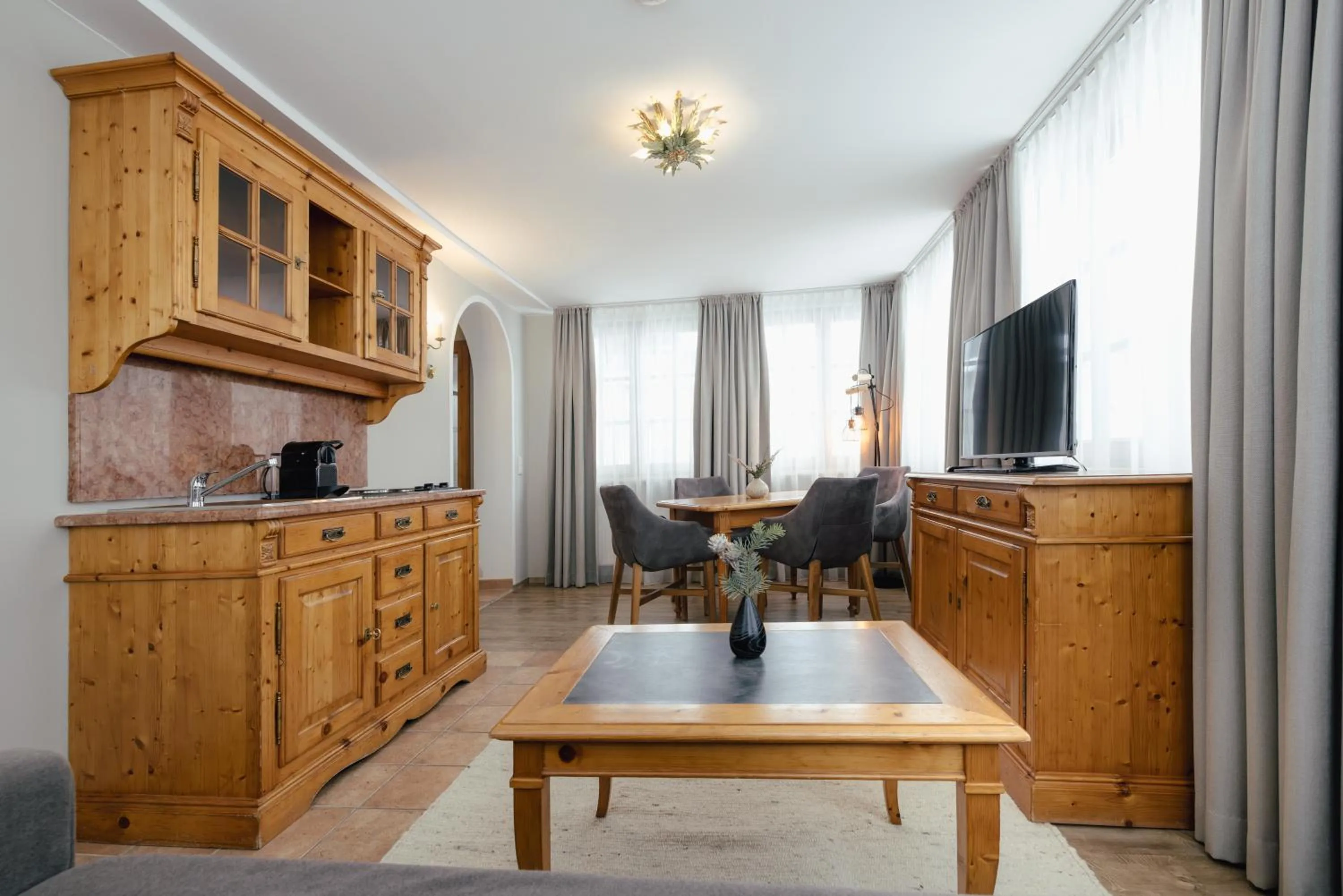 Living room in Hotel Annelies