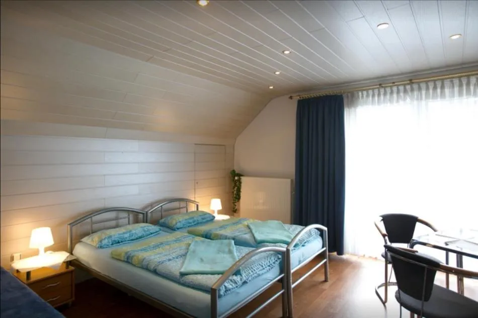 Bed in Pension Waldau